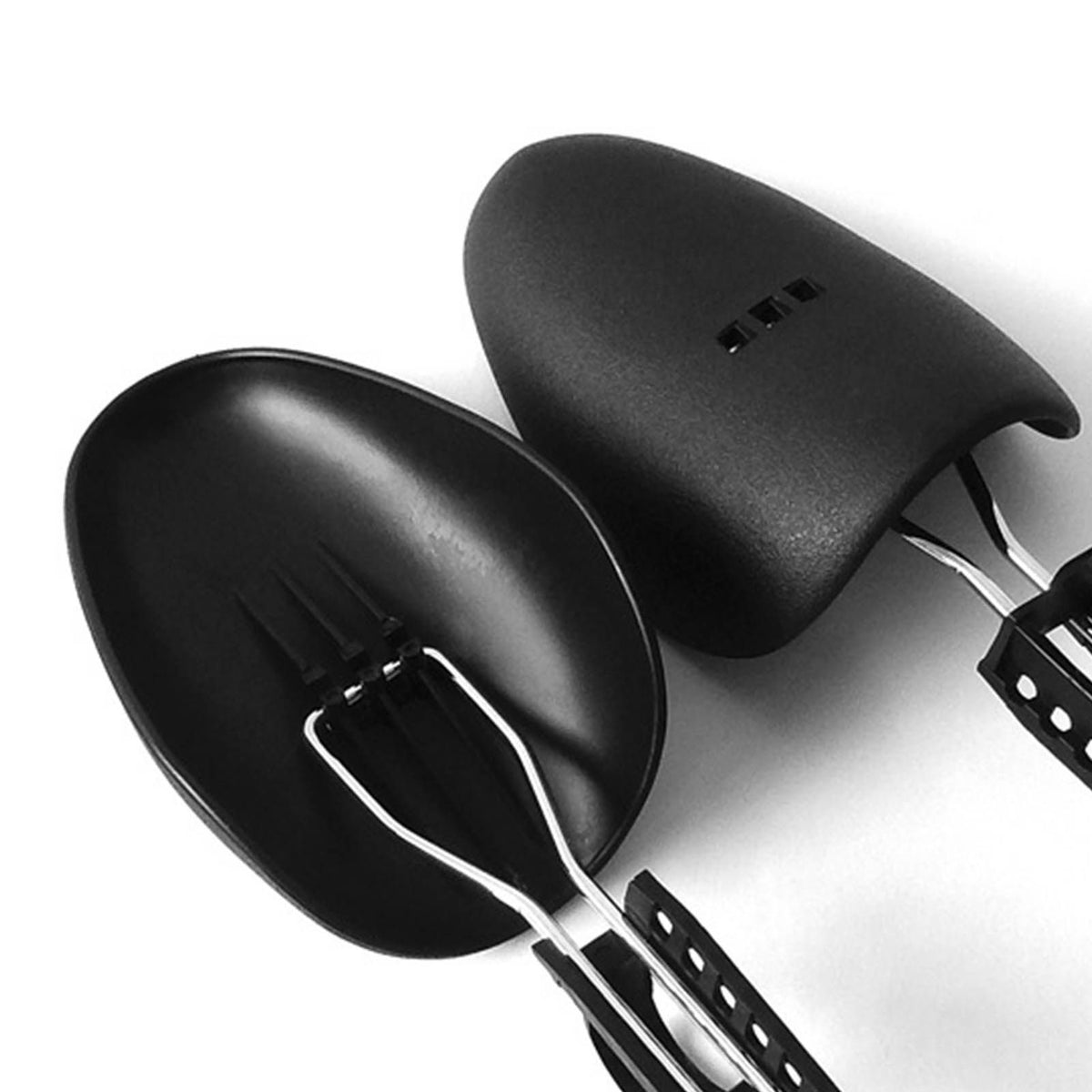 4PCS Shoe Tree 25cm to 30cm Adjustable Shoe Shaper Black