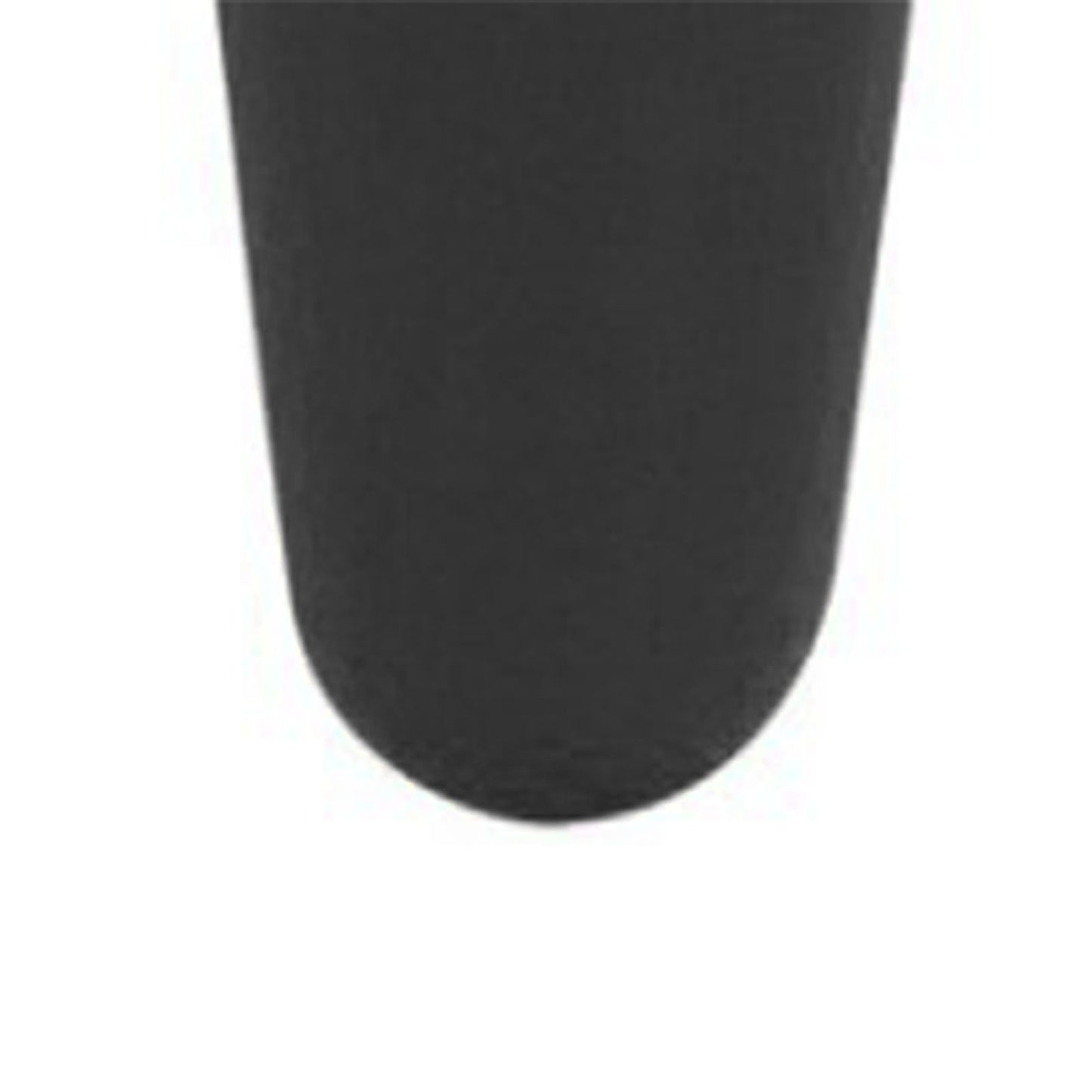 Wine Bottle Stopper Food Grade Silicone Stainless Steel 6.1x2.35cm Decorative Practical Reusable Wine Corks for Decoration Black