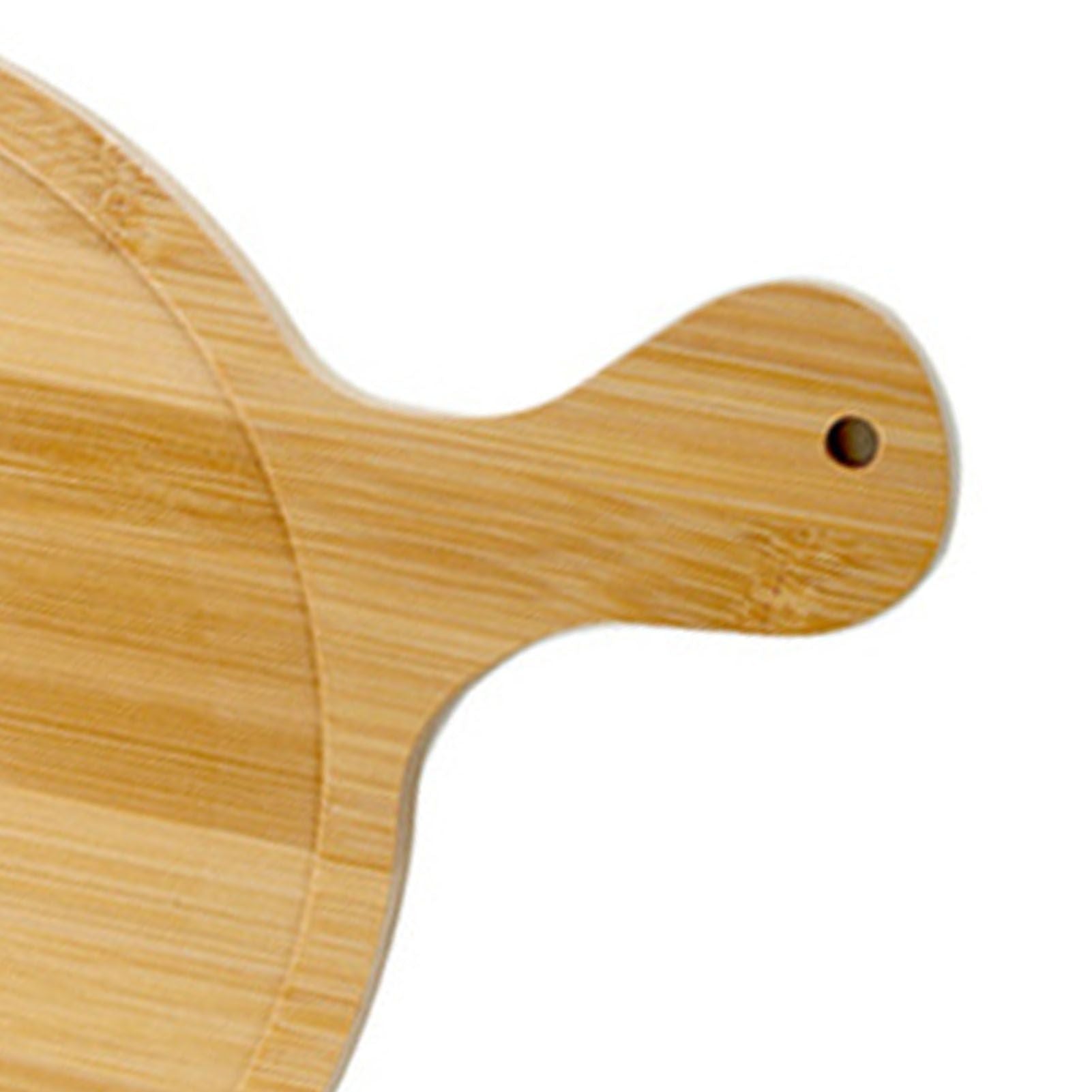 Bamboo Wood Pizza Tray Clear Texture Comfortable Hand Feeling Round Wooden Pizza Serving Plate 10in for 9in Pizzas