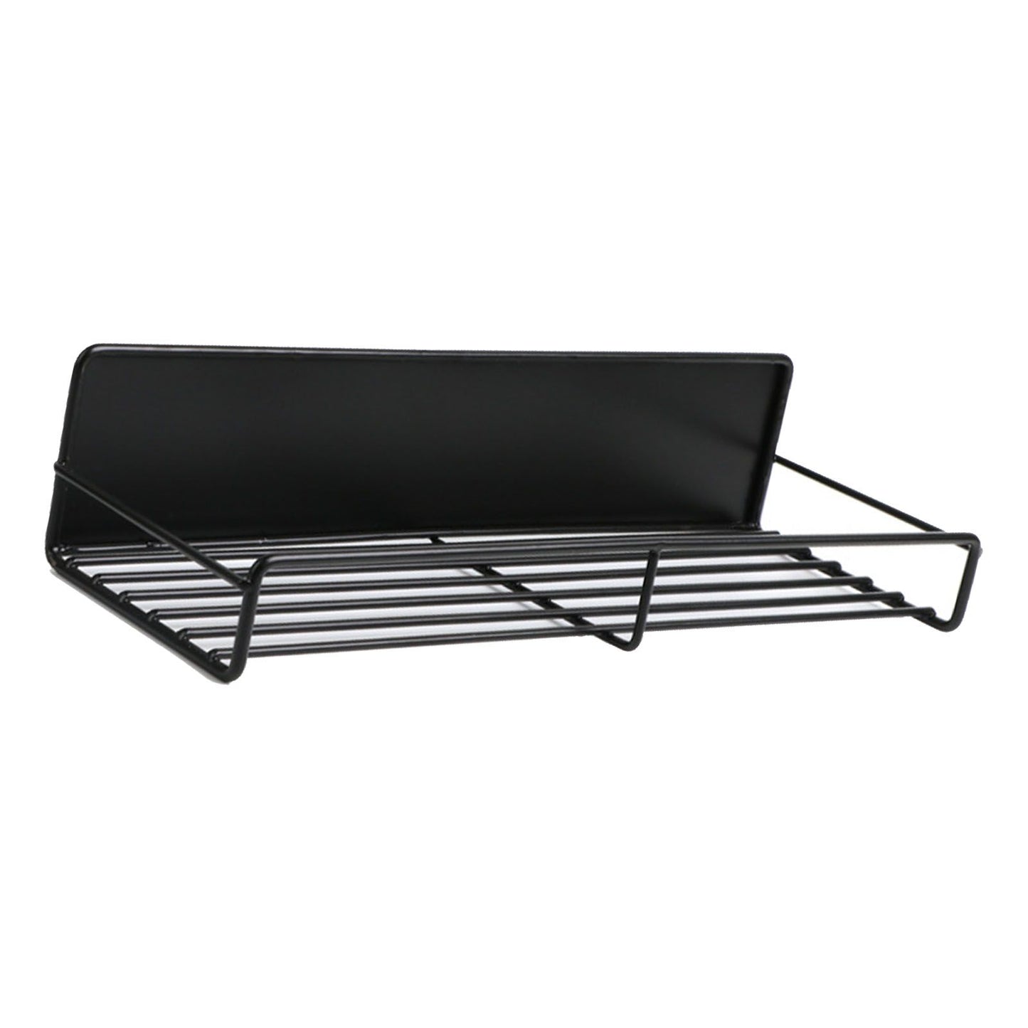 Wall Mounted Magnetic Shelf Refrigerator Punch Free Seasoning Rack Metal Storage Rack 30x10.5x7cm/11.8x4.1x2.8in