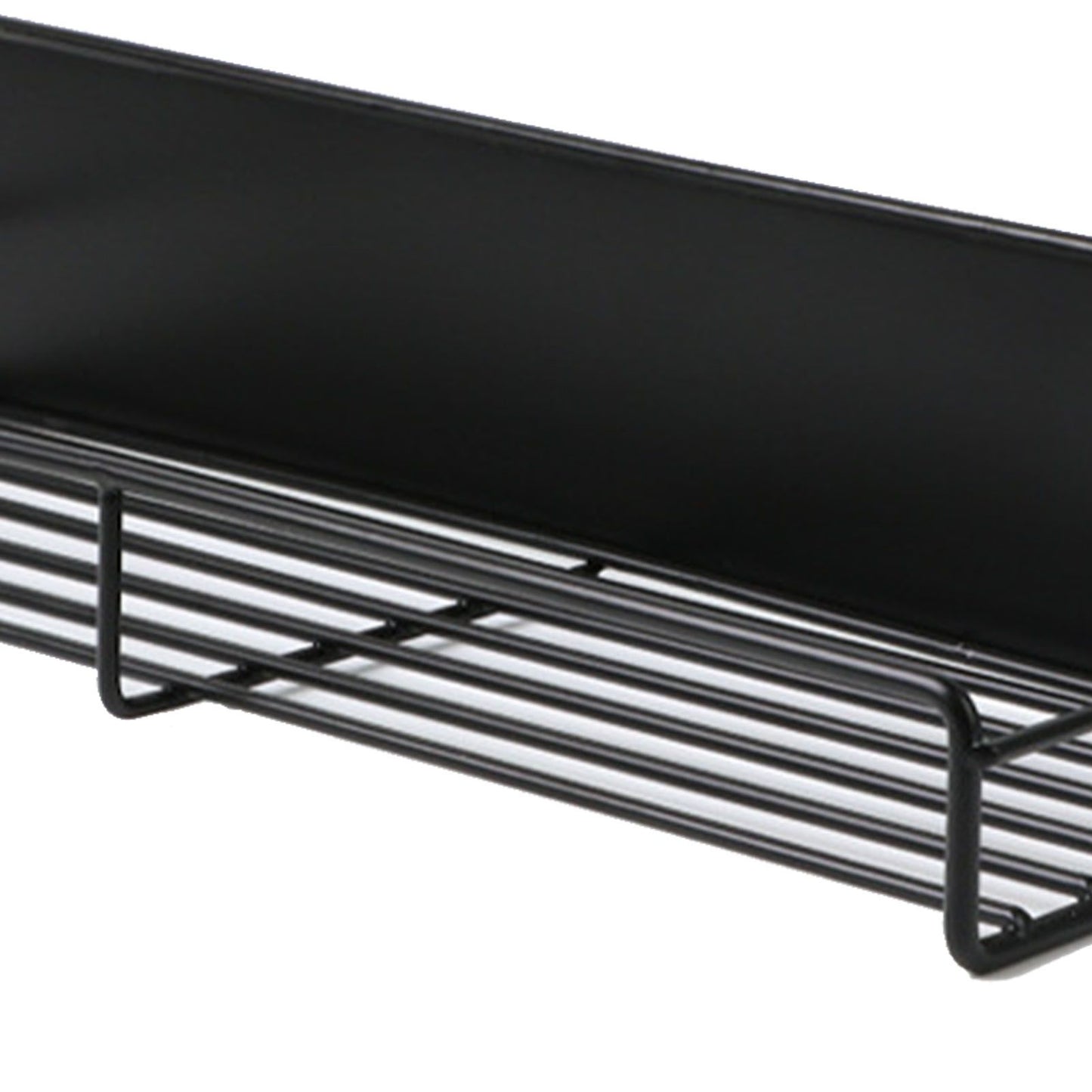Wall Mounted Magnetic Shelf Refrigerator Punch Free Seasoning Rack Metal Storage Rack 30x10.5x7cm/11.8x4.1x2.8in