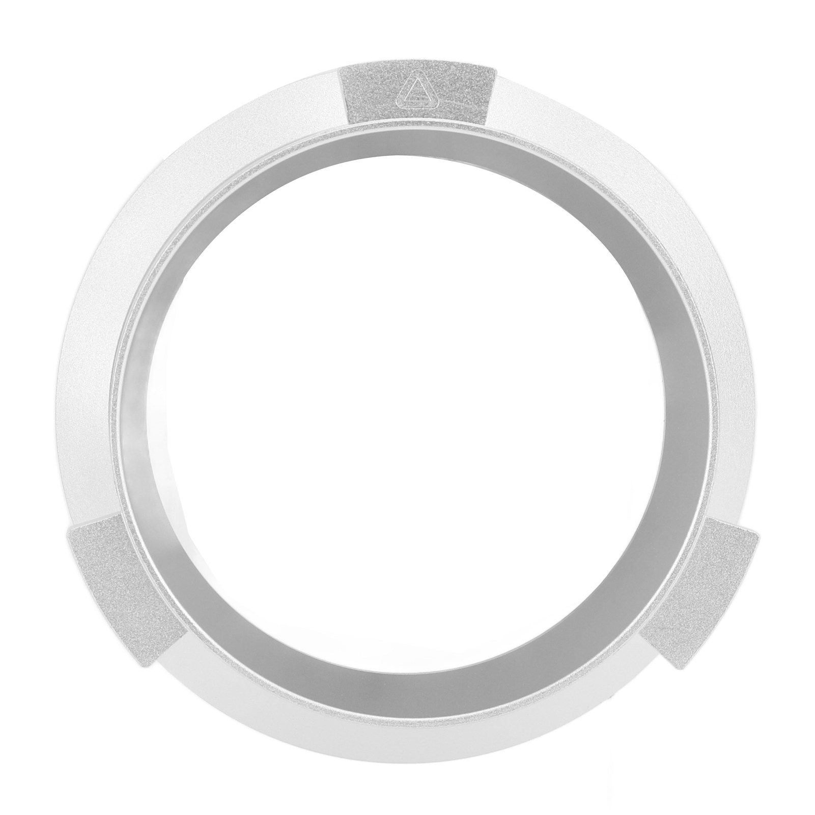 Coffee Powder Ring 51mm Aluminium Alloy Hands Free Dosing Funnel For Delonghi 9 Series 9335 9155 9355 9665 Silver