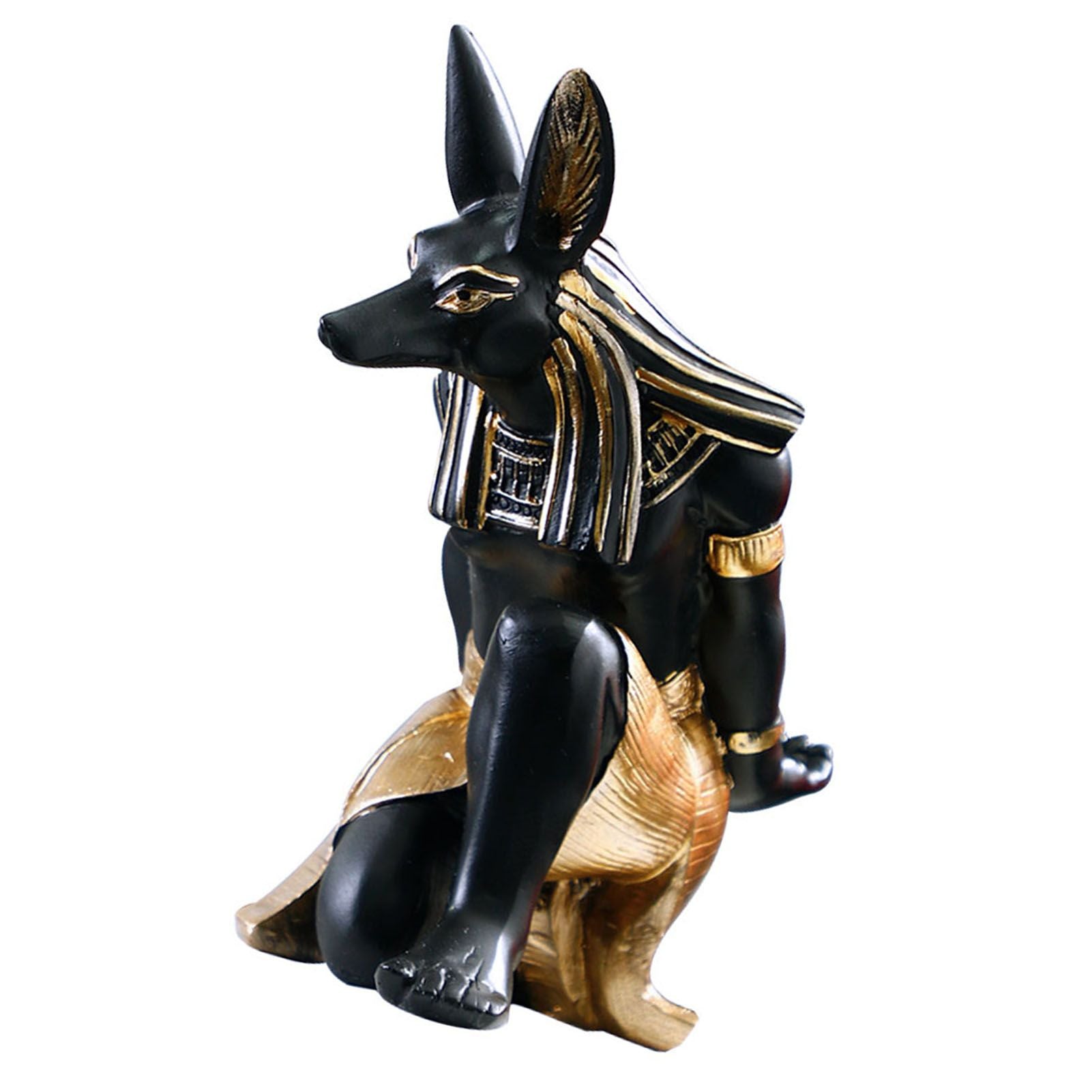 Creative Wine Rack Synthetic Resin Innovative Wine Rack Holder Single Bottle Wine Stand Table Ornament Anubis