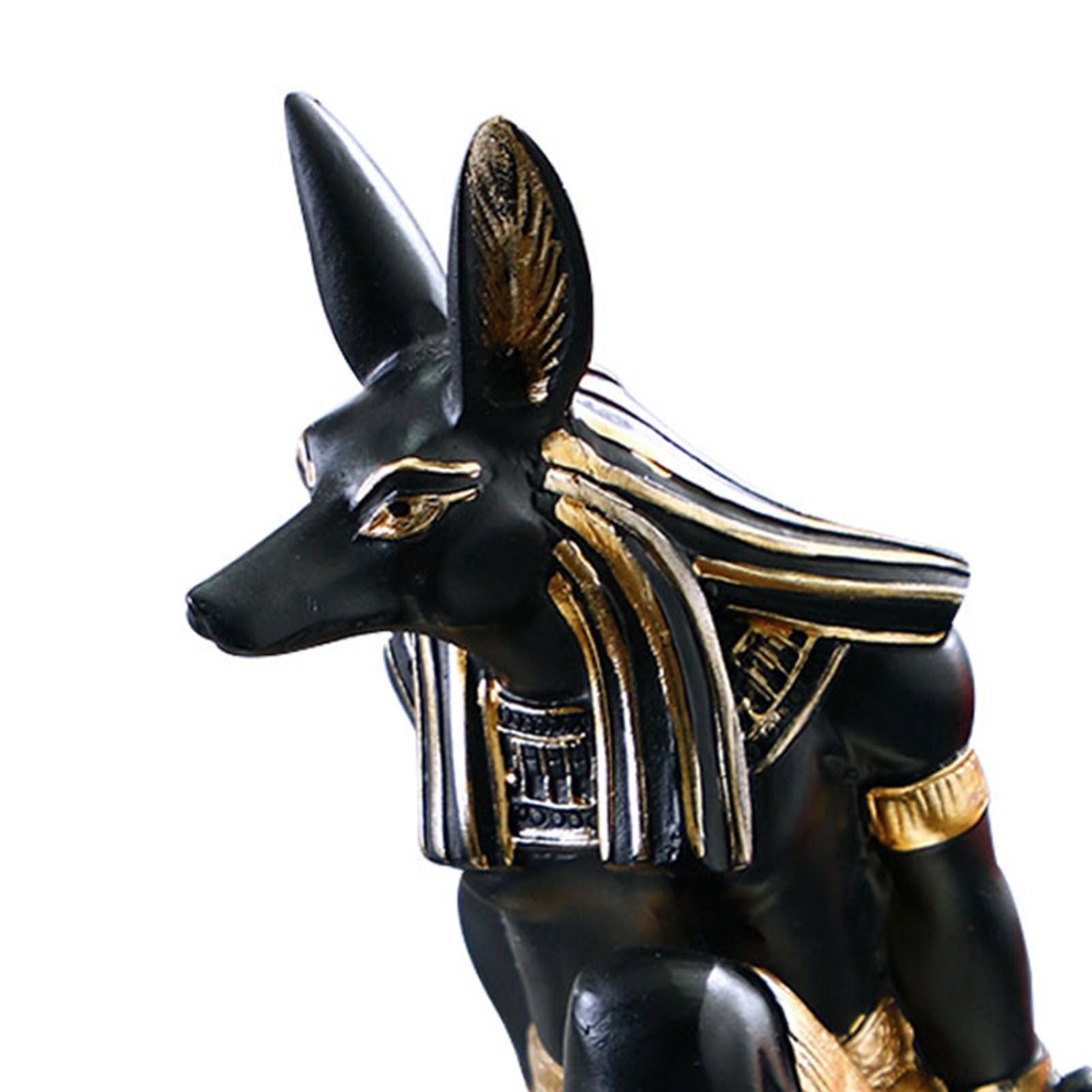 Creative Wine Rack Synthetic Resin Innovative Wine Rack Holder Single Bottle Wine Stand Table Ornament Anubis
