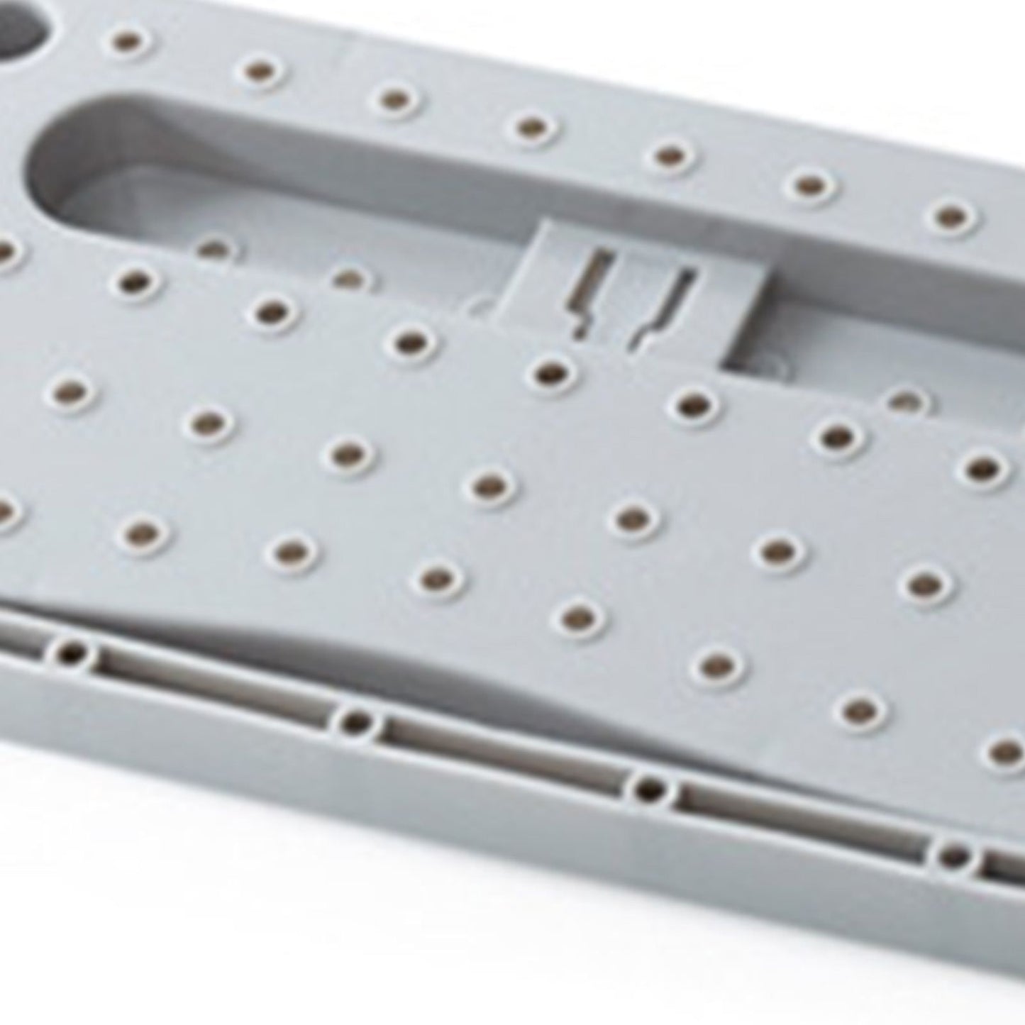 Wall Mounted Shoes Rack Adhesive Foldable Space Saving PP Door Shoe Hanger for Bathroom Grey Free Size