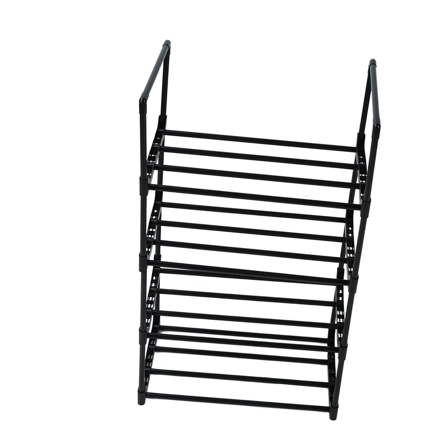 Shoe Rack Multifunctional Multilayer Large Capacity Shoe Shelf for Closet Hallway Bedroom Entryway 1 Column 4 Layers