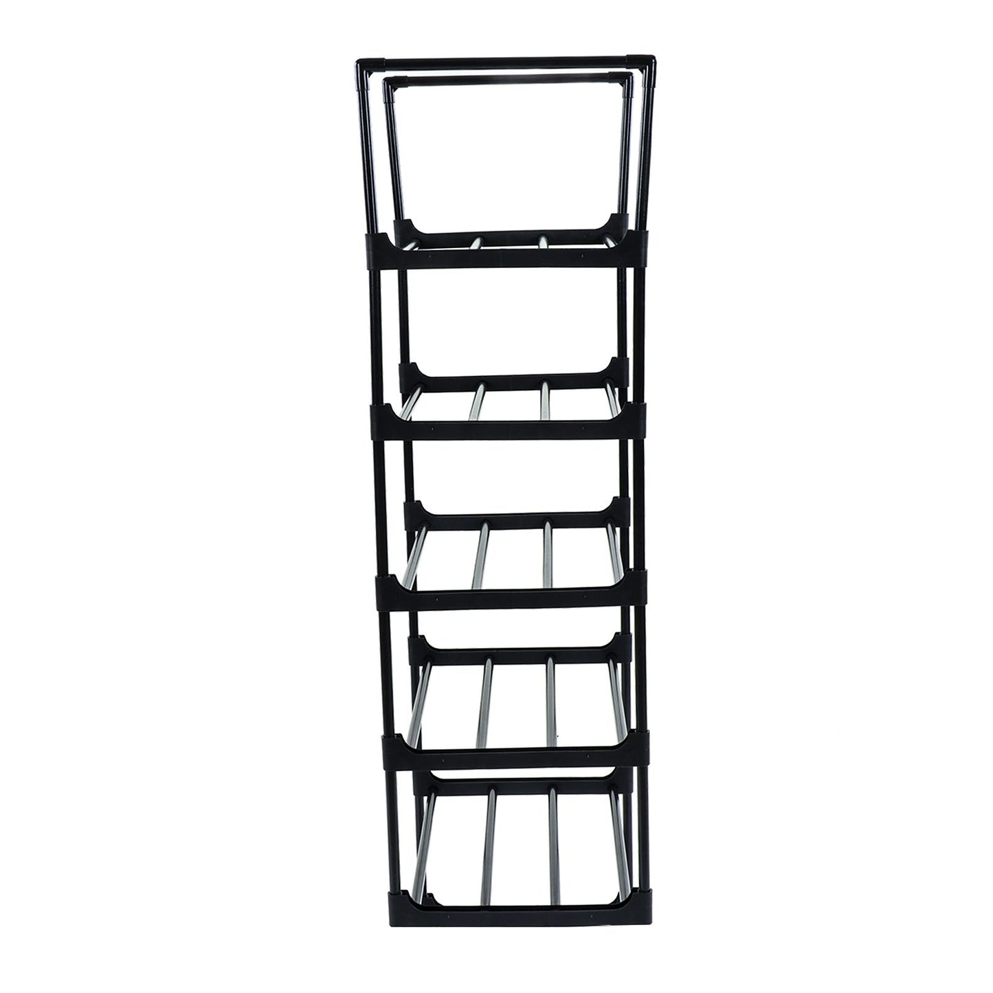 Shoe Rack Multifunctional Multilayer Large Capacity Shoe Shelf for Closet Hallway Bedroom Entryway 1 Column 5 Layers