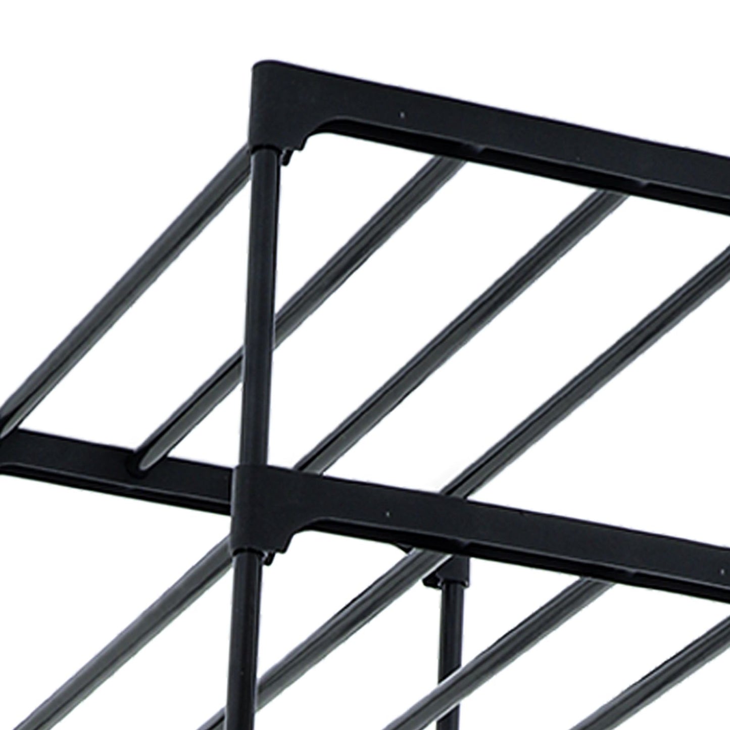 Shoe Rack Multifunctional Multilayer Large Capacity Shoe Shelf for Closet Hallway Bedroom Entryway 1 Column 5 Layers