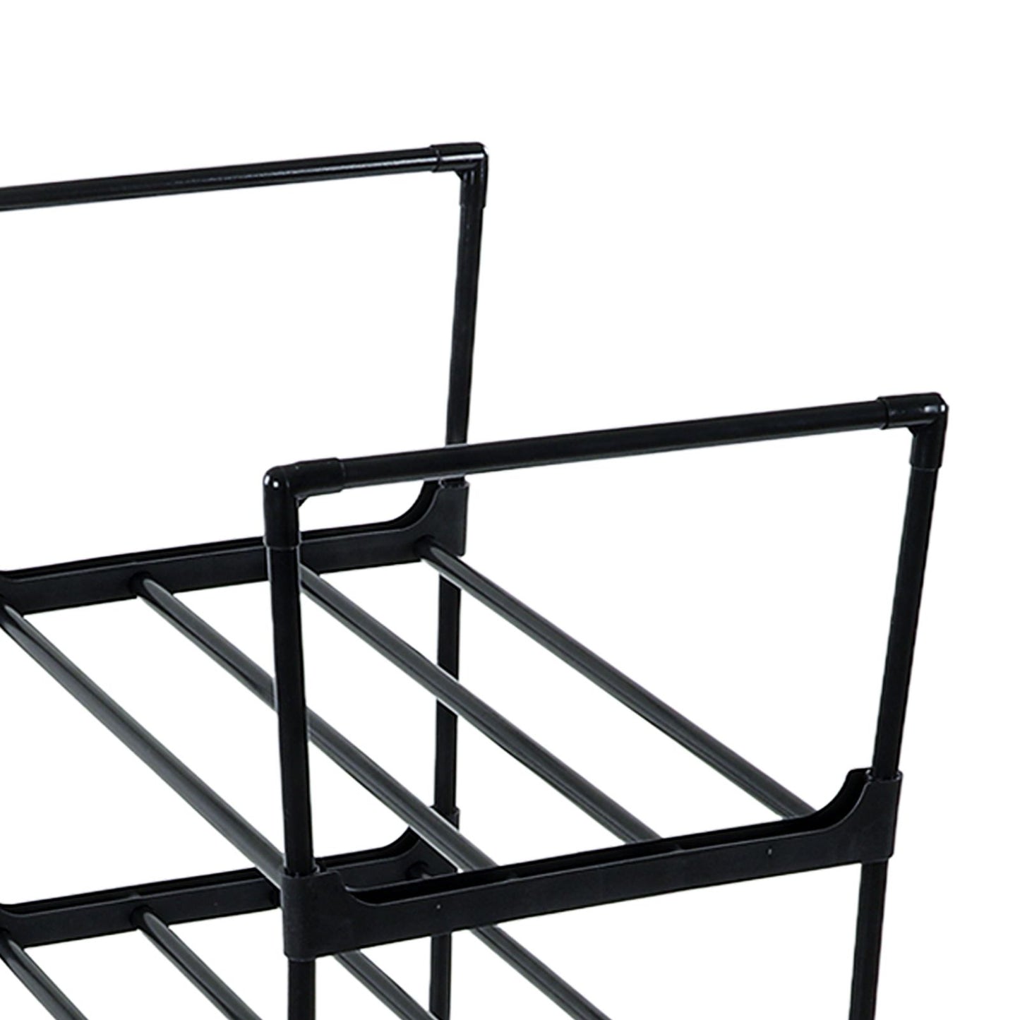 Shoe Rack Multifunctional Multilayer Large Capacity Shoe Shelf for Closet Hallway Bedroom Entryway 1 Column 5 Layers