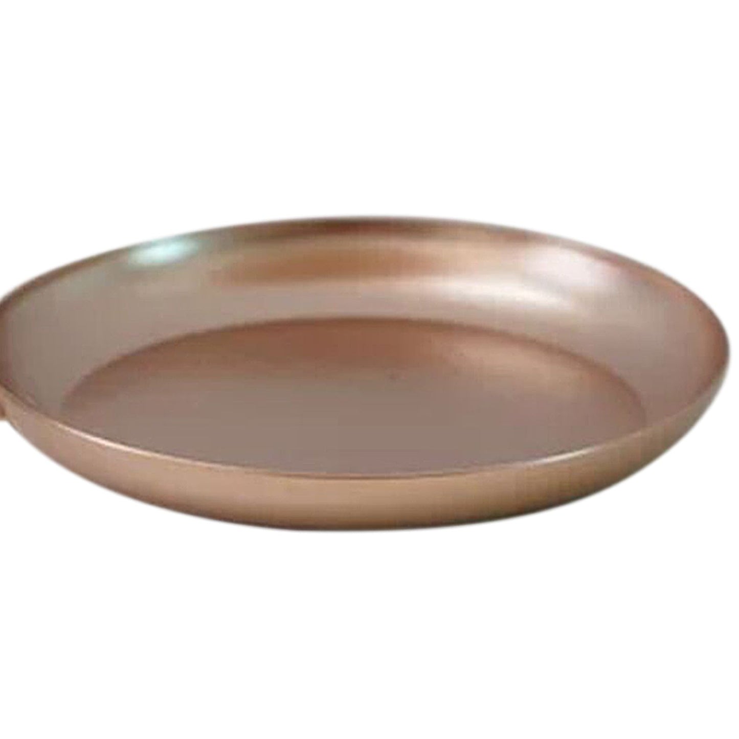 2 Tier Iron Fruit Serving Tray Waterproof Multi Tier Storage Platter for Coffee Table Party Rose Gold