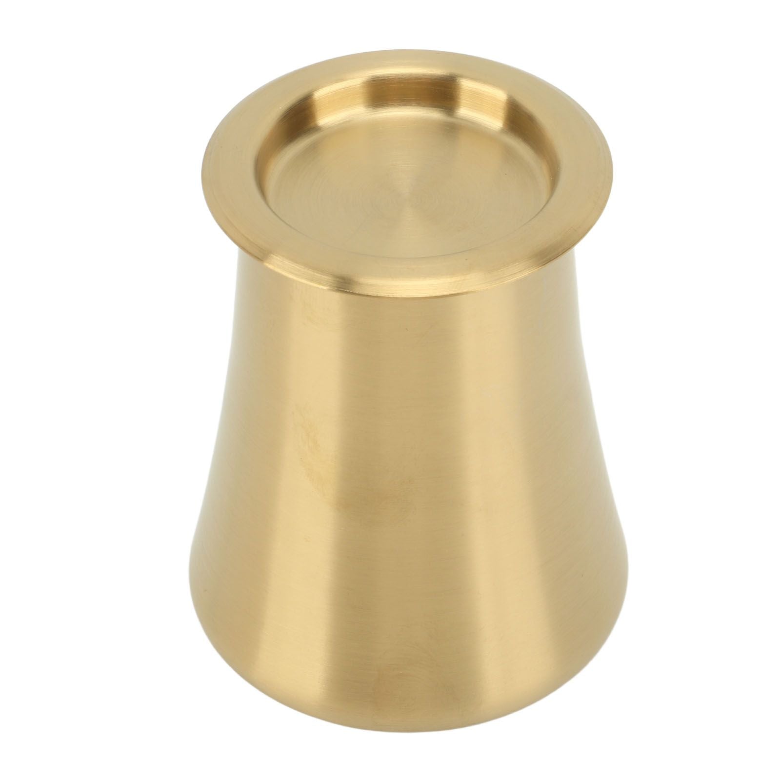 Coffee Sifter Cup Coffee Grind Sieve Fine Mesh Coffee Powder Sieve Cup 304 Stainless Steel Coffee Making Accessory for Home Gold