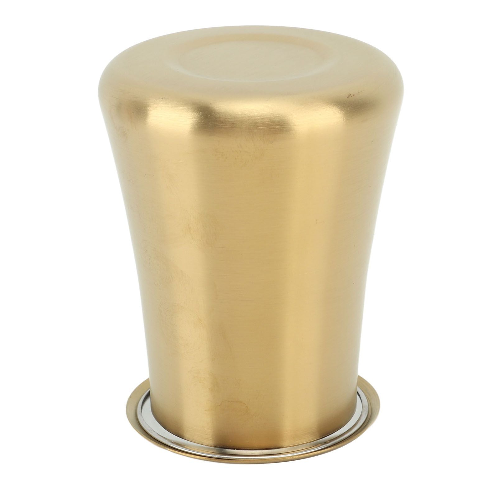 Coffee Sifter Cup Coffee Grind Sieve Fine Mesh Coffee Powder Sieve Cup 304 Stainless Steel Coffee Making Accessory for Home Gold