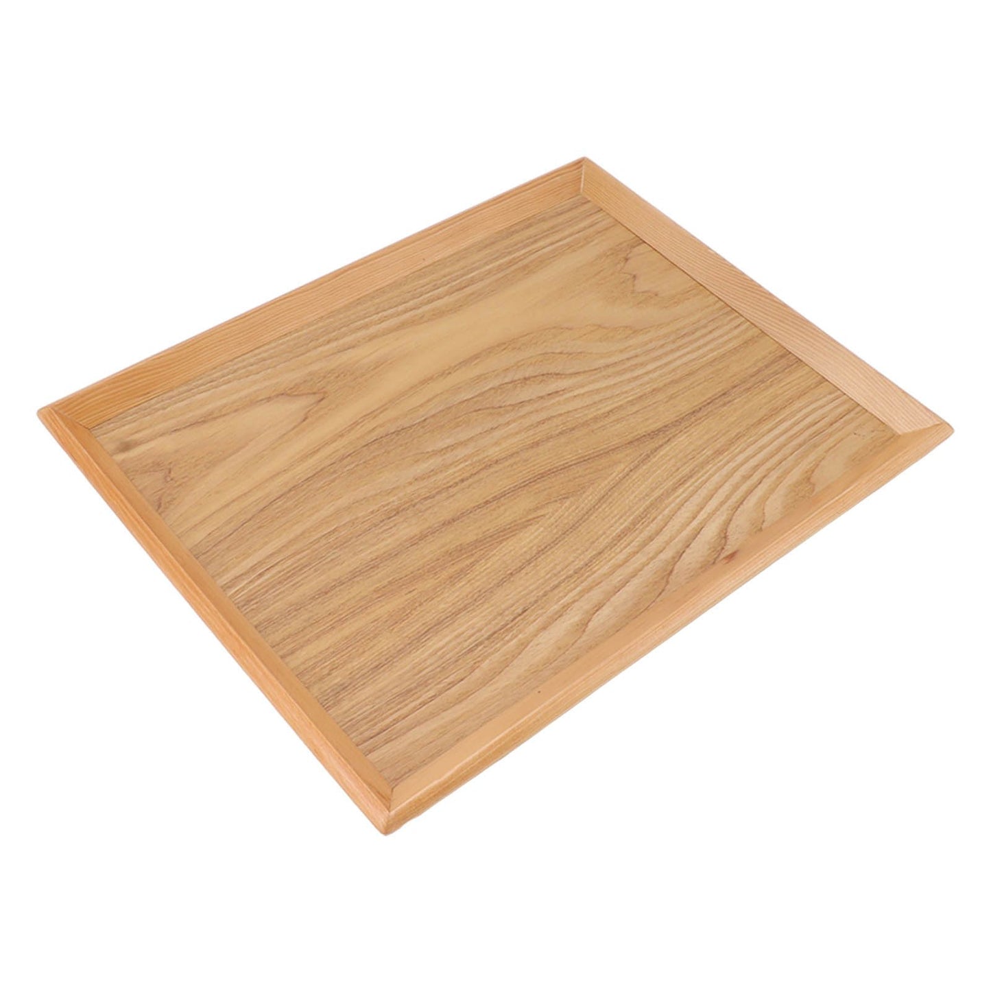 Rectangle Wood Tray Multifunctional Serving Tray for Fruit Food Pizza Gathering Outdoor 36.5 X 27cm