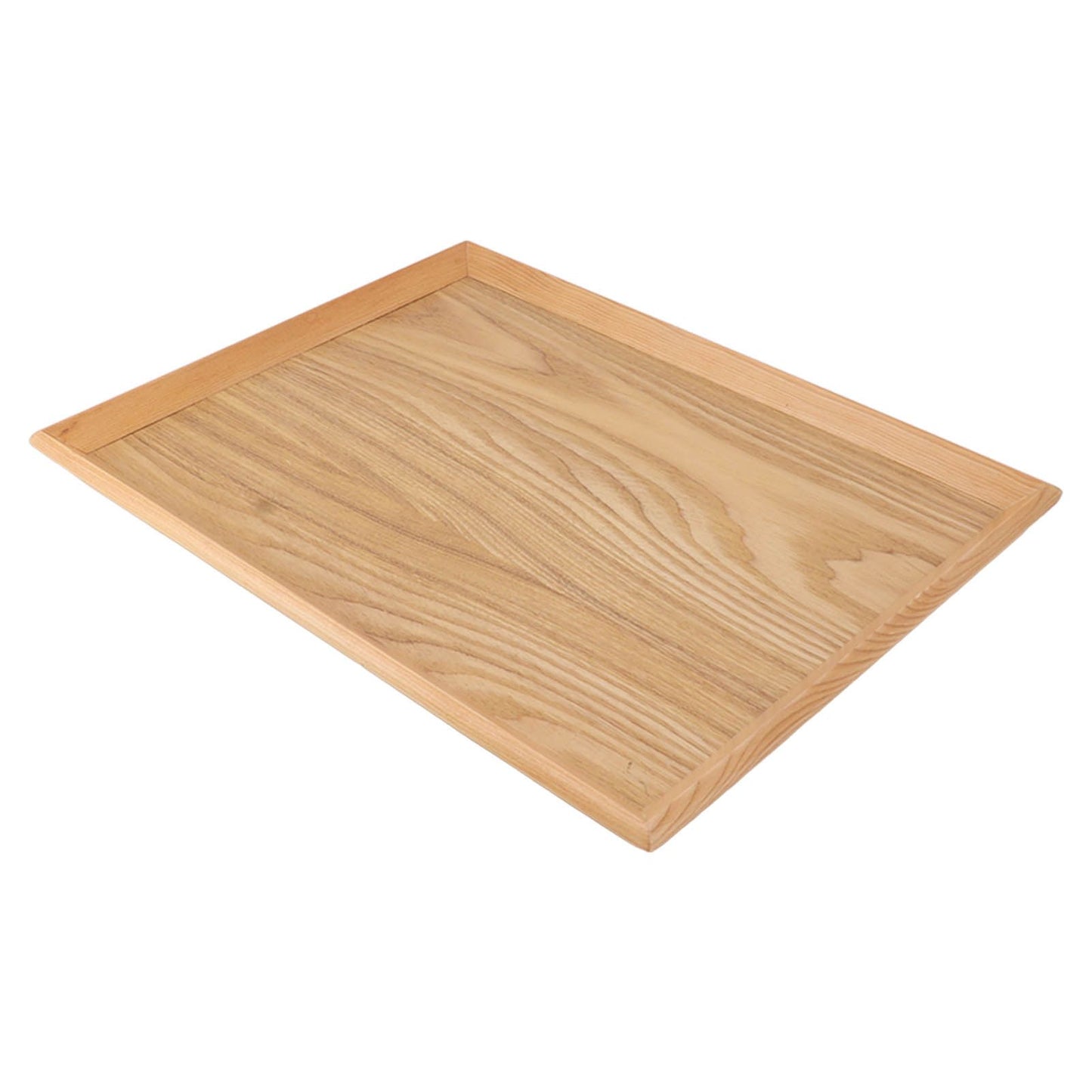 Rectangle Wood Tray Multifunctional Serving Tray for Fruit Food Pizza Gathering Outdoor 36.5 X 27cm