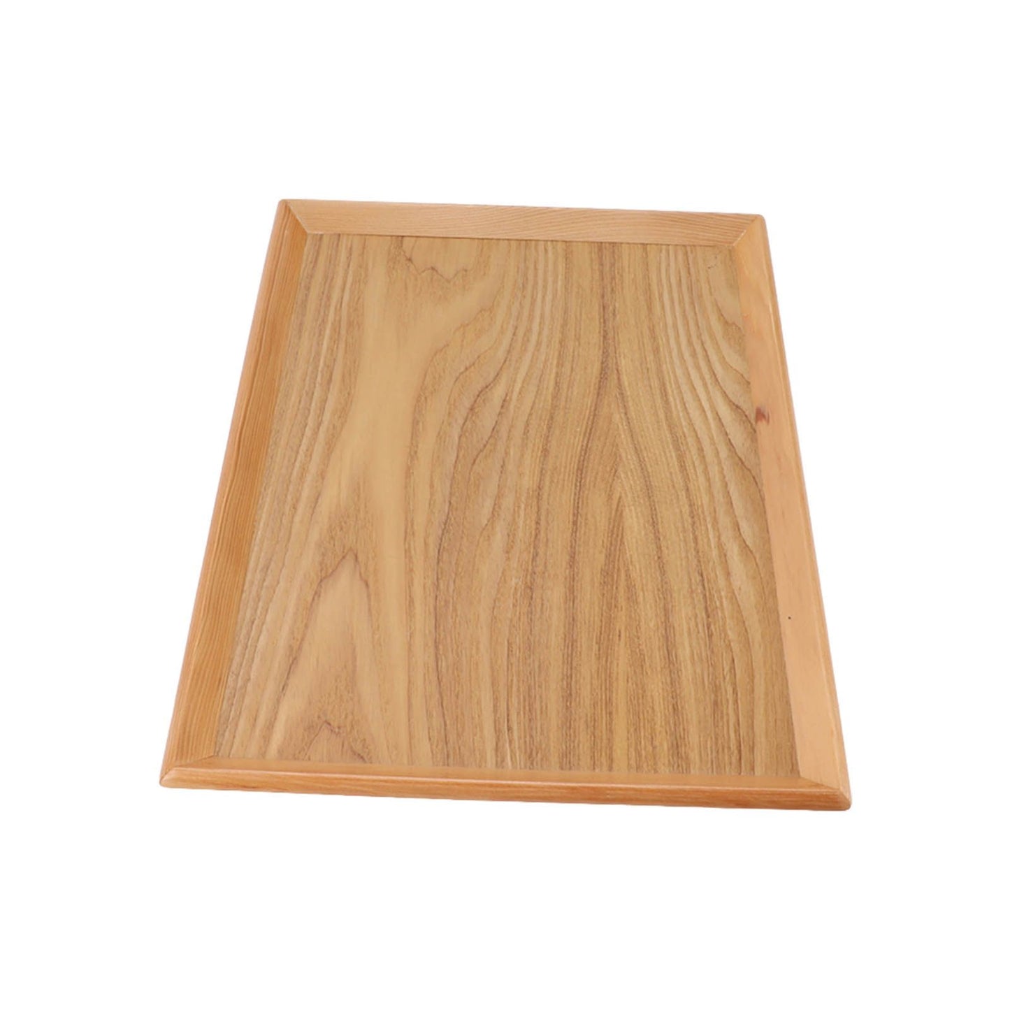 Rectangle Wood Tray Multifunctional Serving Tray for Fruit Food Pizza Gathering Outdoor 36.5 X 27cm