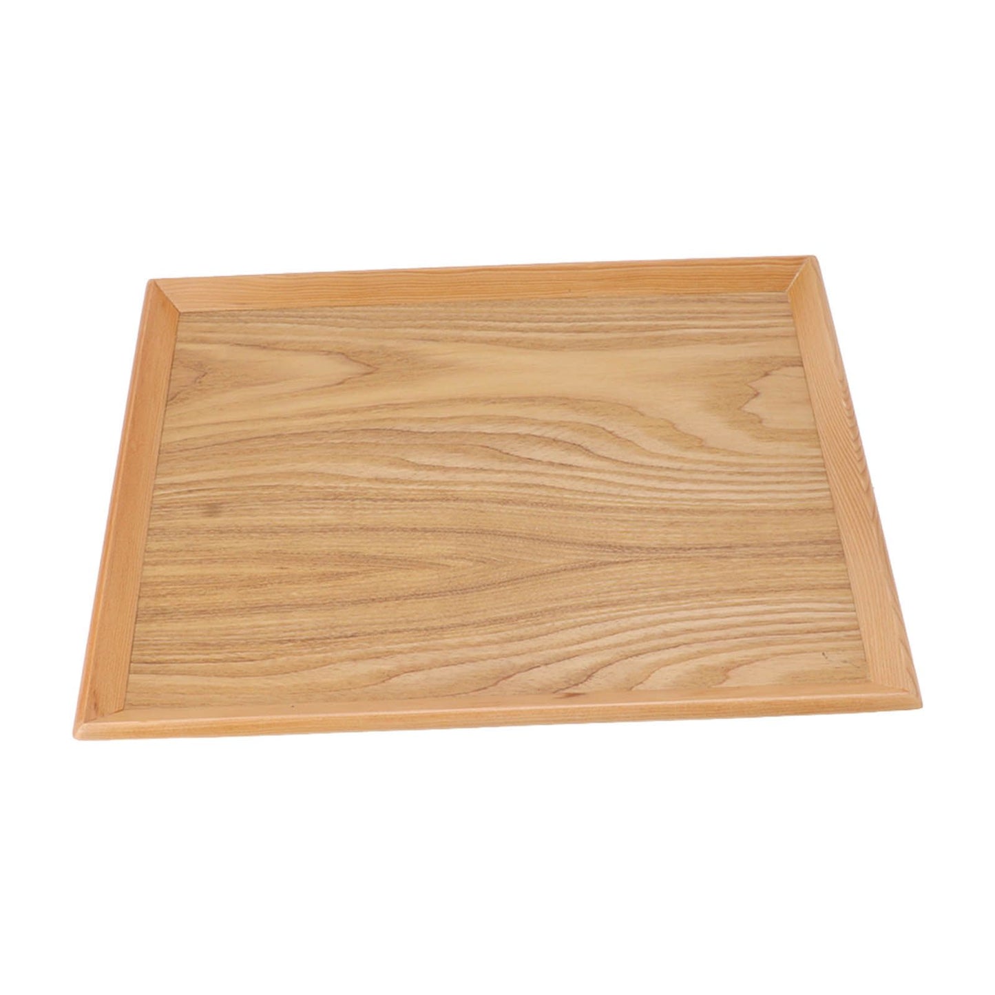 Rectangle Wood Tray Multifunctional Serving Tray for Fruit Food Pizza Gathering Outdoor 36.5 X 27cm