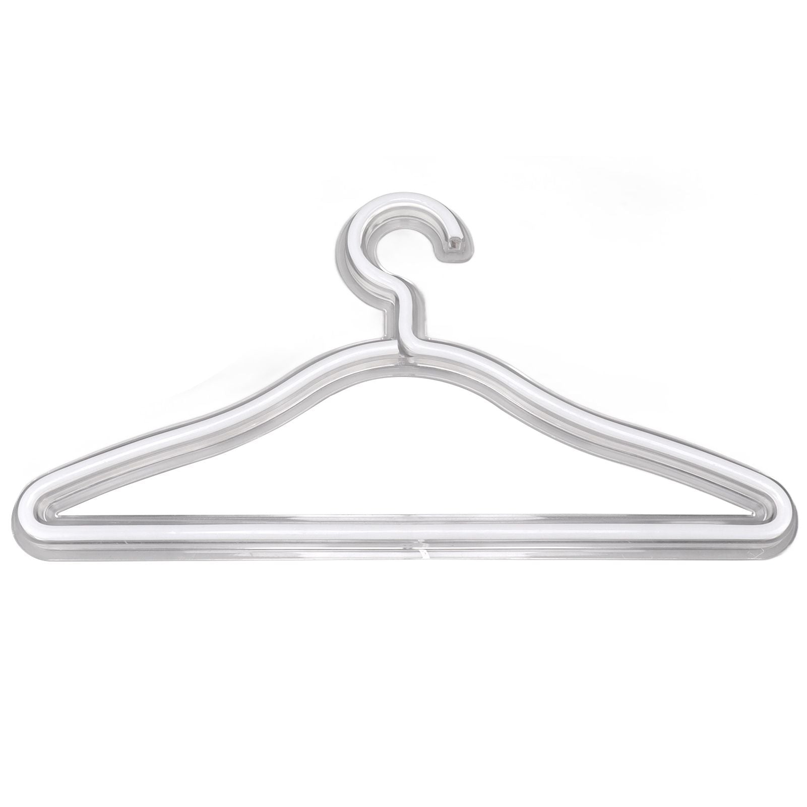 Coat Hanger LED Neon Sign Decorative Wall Hanging Sign for Room Bedroom Store Holiday Wall Decoration