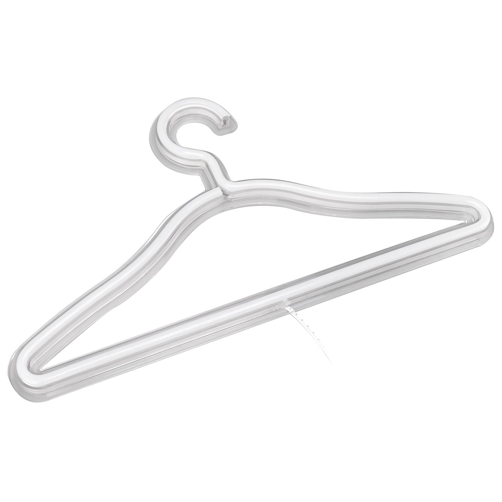Coat Hanger LED Neon Sign Decorative Wall Hanging Sign for Room Bedroom Store Holiday Wall Decoration