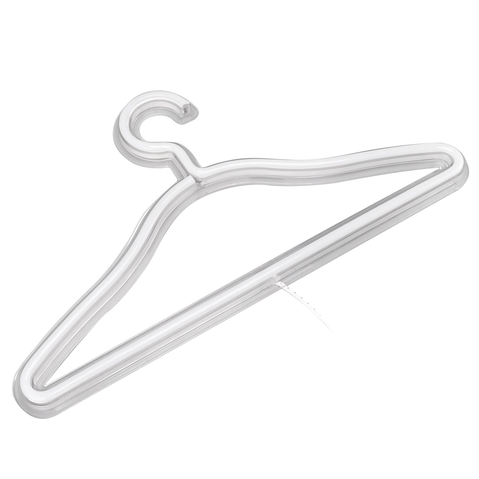 Coat Hanger LED Neon Sign Decorative Wall Hanging Sign for Room Bedroom Store Holiday Wall Decoration