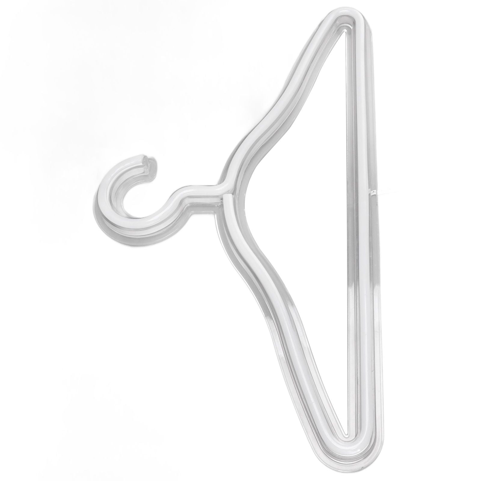 Coat Hanger LED Neon Sign Decorative Wall Hanging Sign for Room Bedroom Store Holiday Wall Decoration