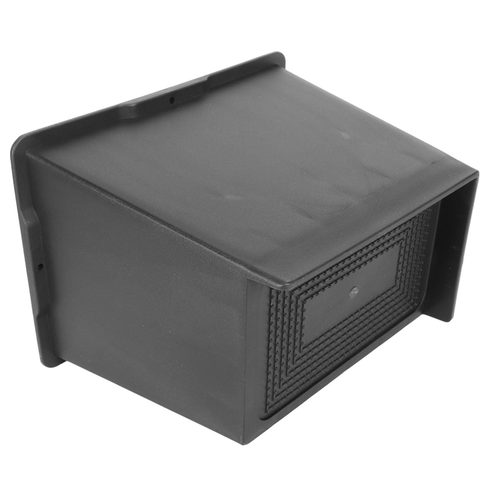 4Pcs Stackable Bed Risers ABS Anti Slip Furniture Risers for Bed Desk Sofa Table Black 6 Inch