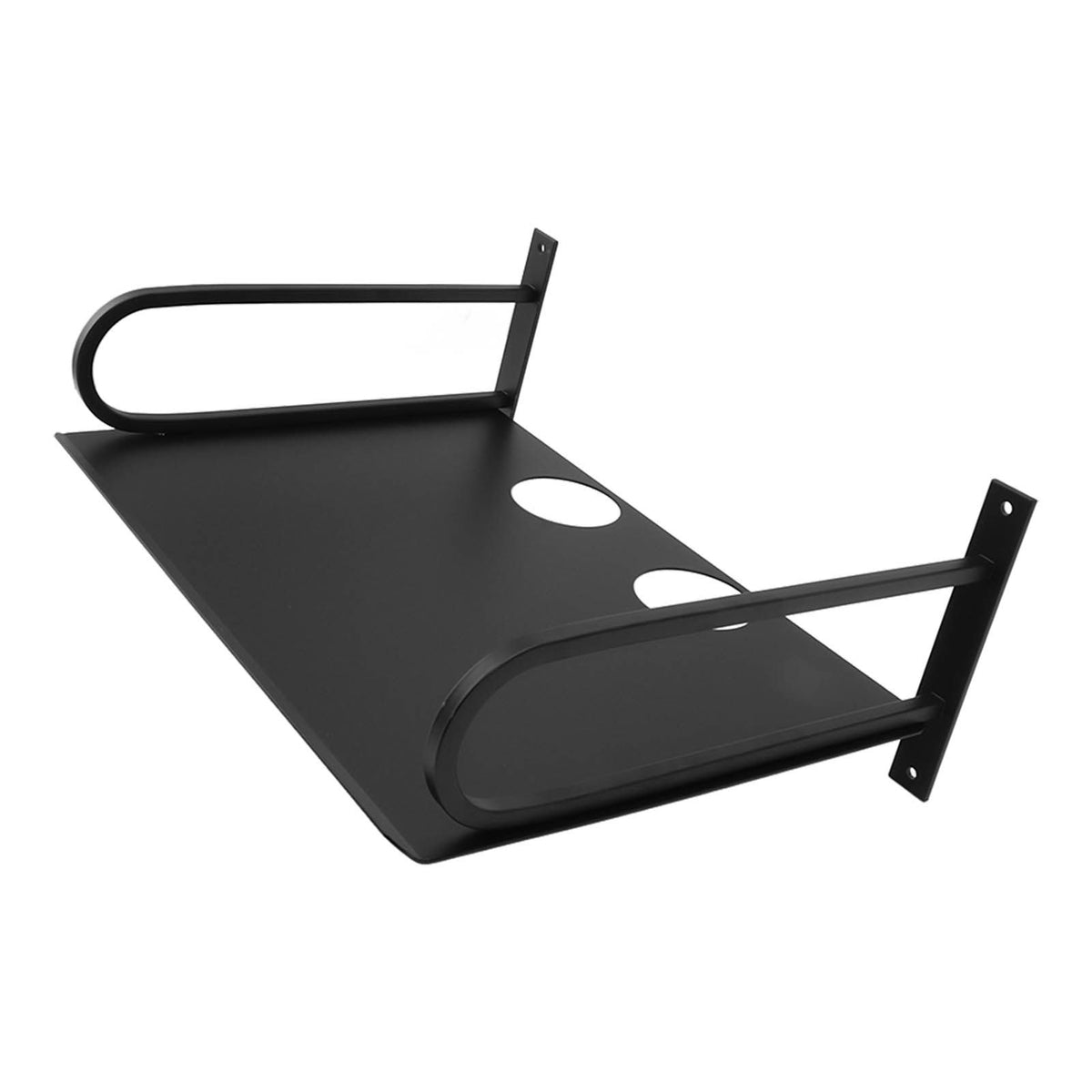 Wall Mounted Projector Shelf Aluminum Floating Projector, Black