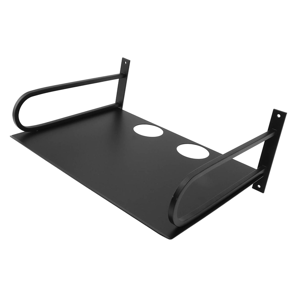 Wall Mounted Projector Shelf Aluminum Floating Projector, Black