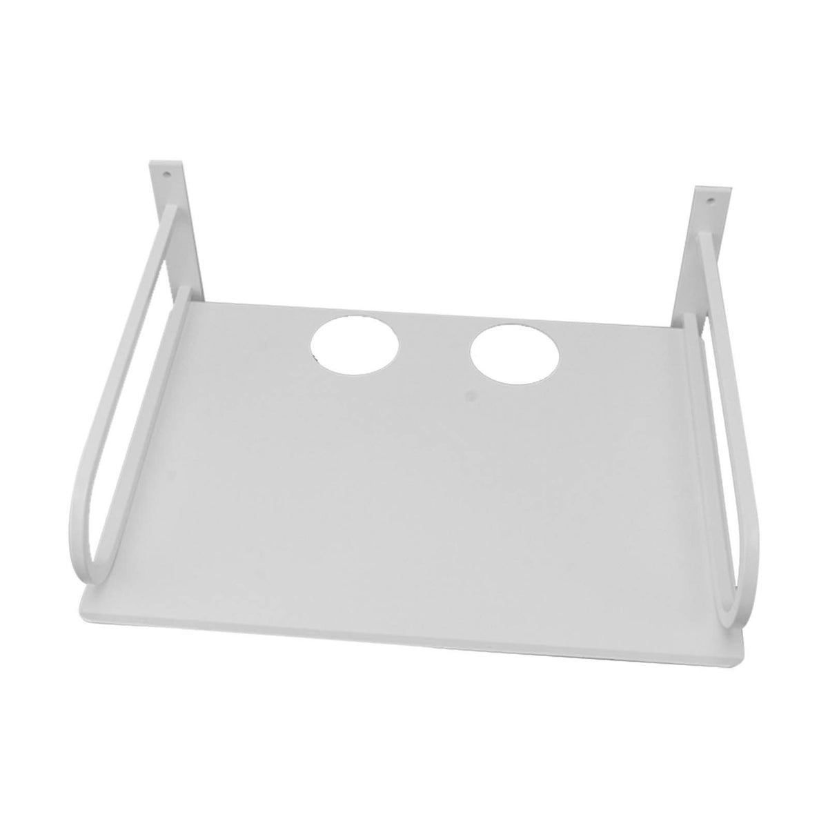 Wall Mounted Projector Shelf Aluminum Floating Projector, White