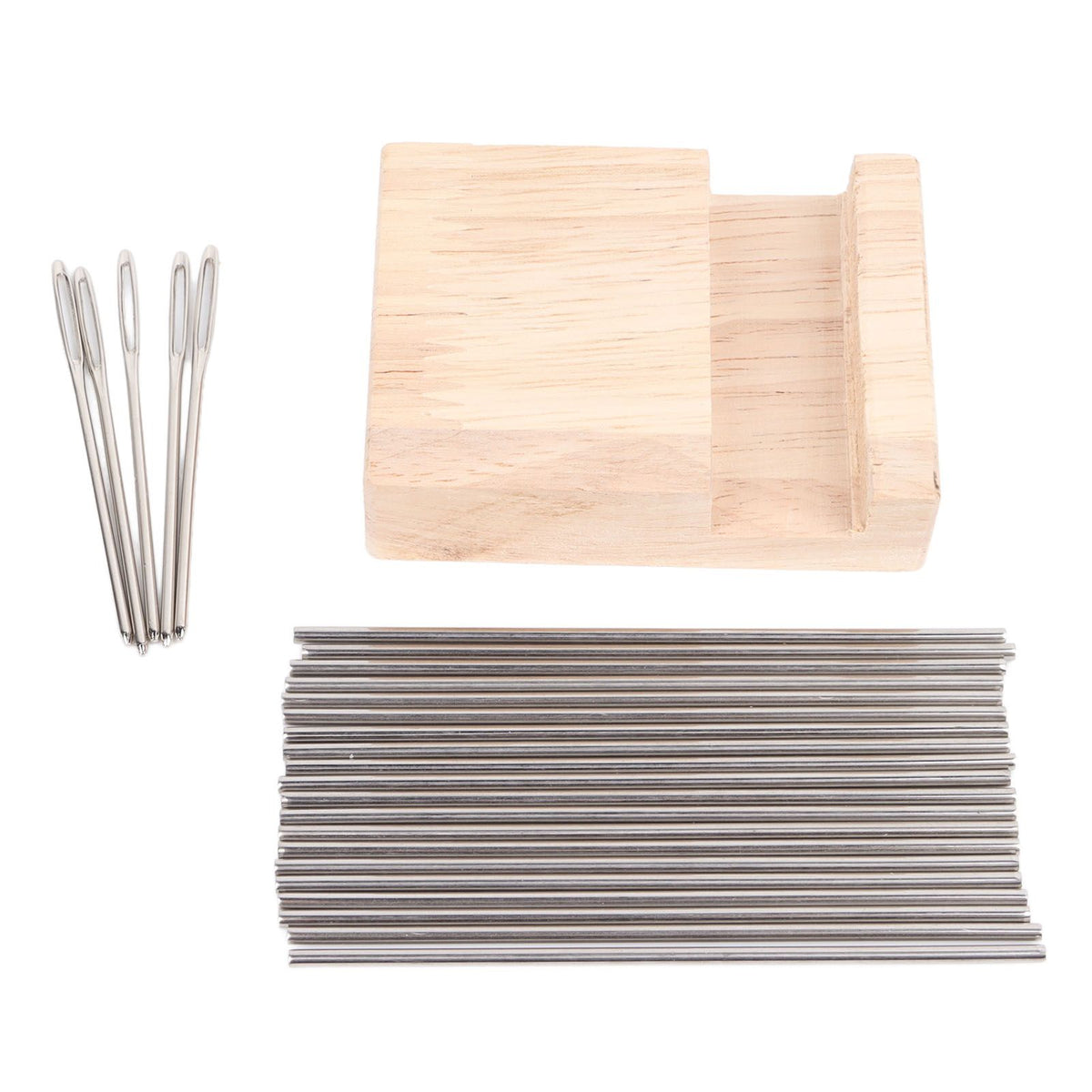 9.3in Rubber Wooden Crochet Blocking Board Crochet Accessories