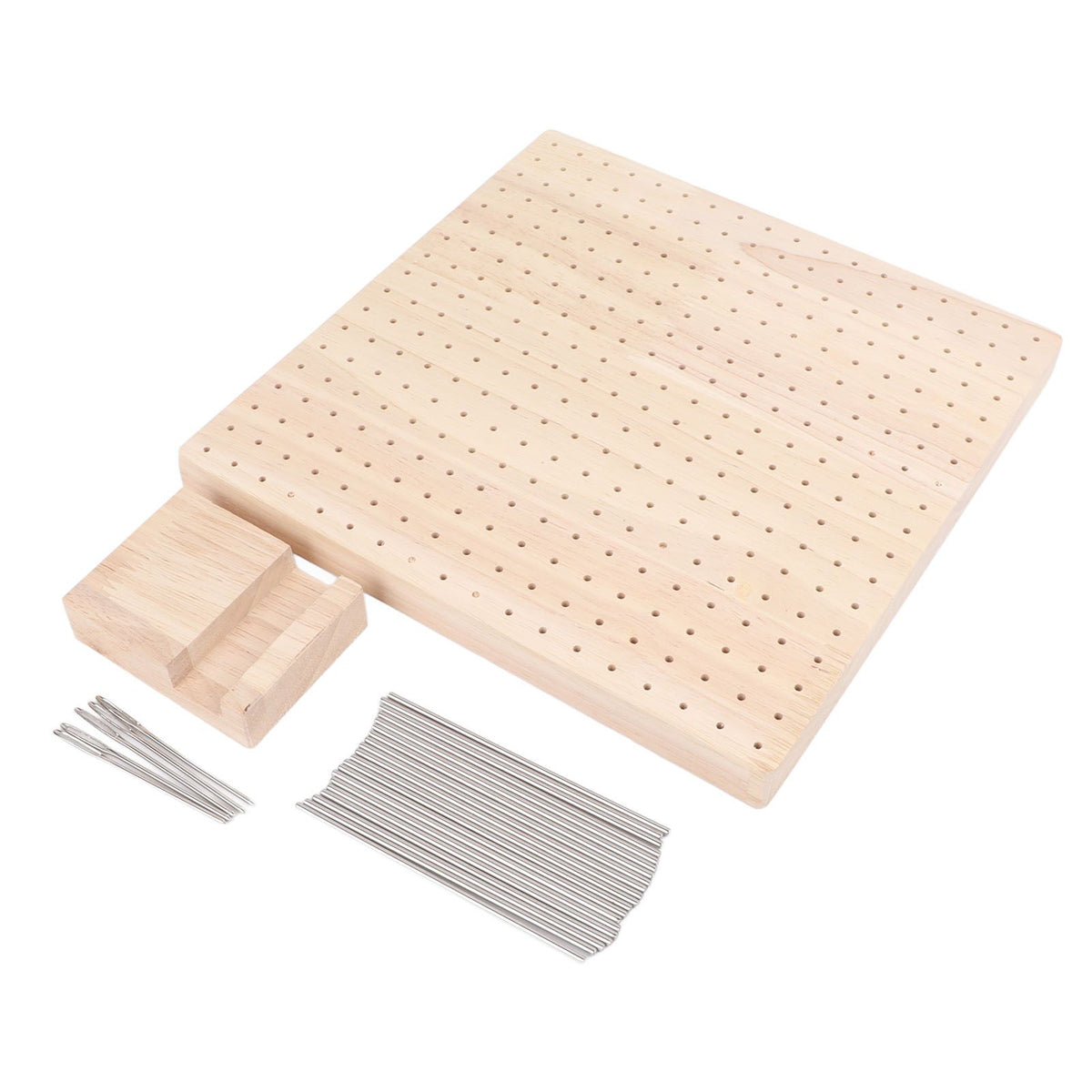 9.3in Rubber Wooden Crochet Blocking Board Crochet Accessories