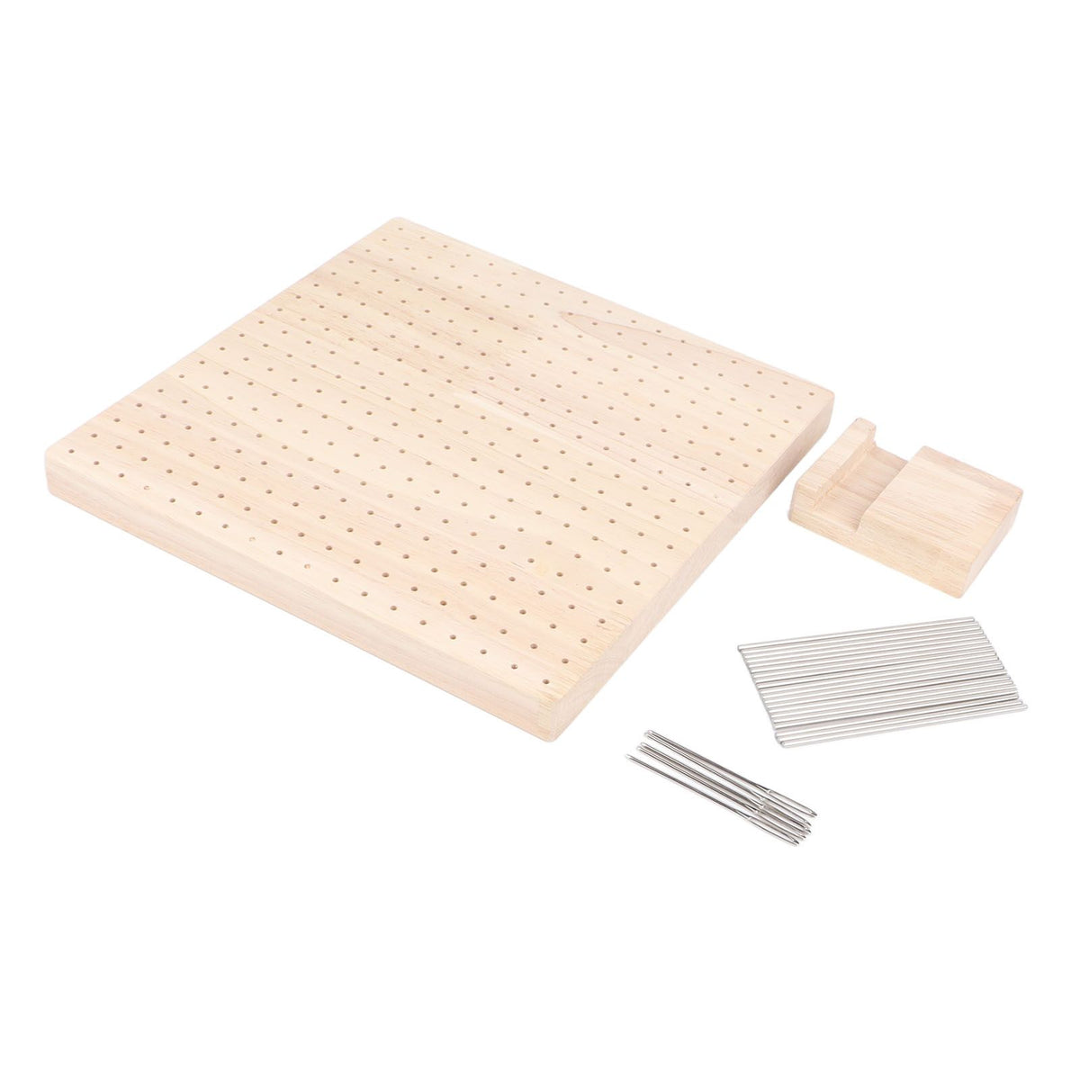 9.3in Rubber Wooden Crochet Blocking Board Crochet Accessories