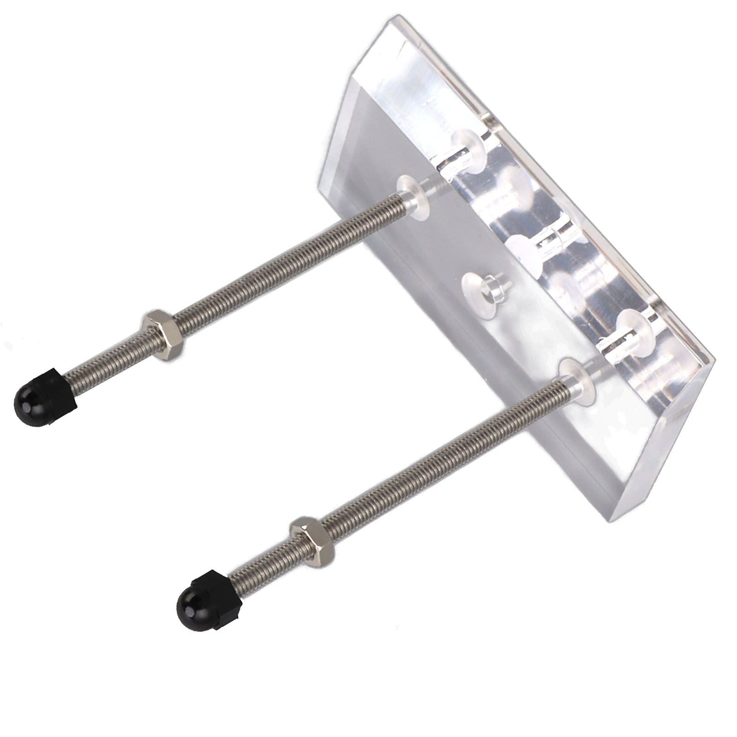 Skateboard Hanger Durable Acrylic Vertical Floating Effect High Stability Skateboard Wall Mount for Deck Display Storage Transparent