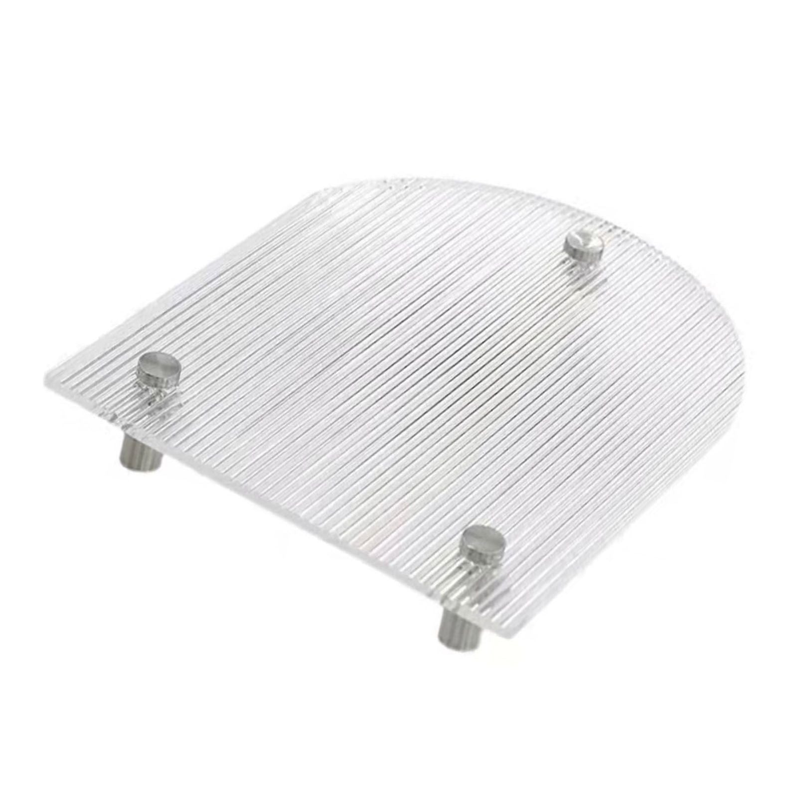 Clear Vanity Tray Transparent Acrylic Simple Modern Style Widely Used Coffee Table Tray for Family Office Cafe Bar U Shape 26x20x3.5cm
