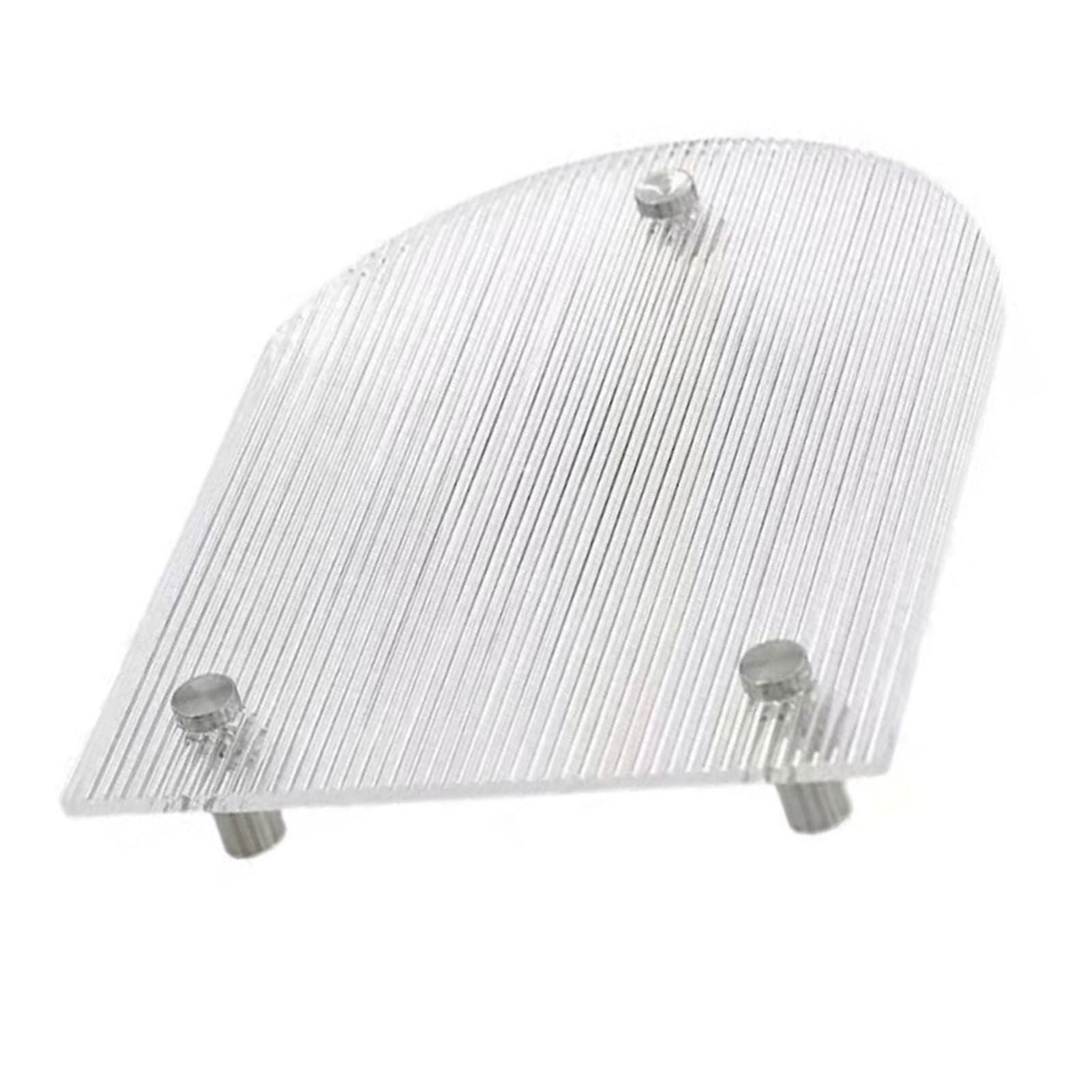Clear Vanity Tray Transparent Acrylic Simple Modern Style Widely Used Coffee Table Tray for Family Office Cafe Bar U Shape 26x20x3.5cm