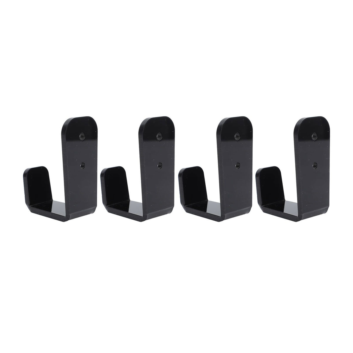 4PCS Hockey Stick Rack Black Acrylic Hockey Stick Holder