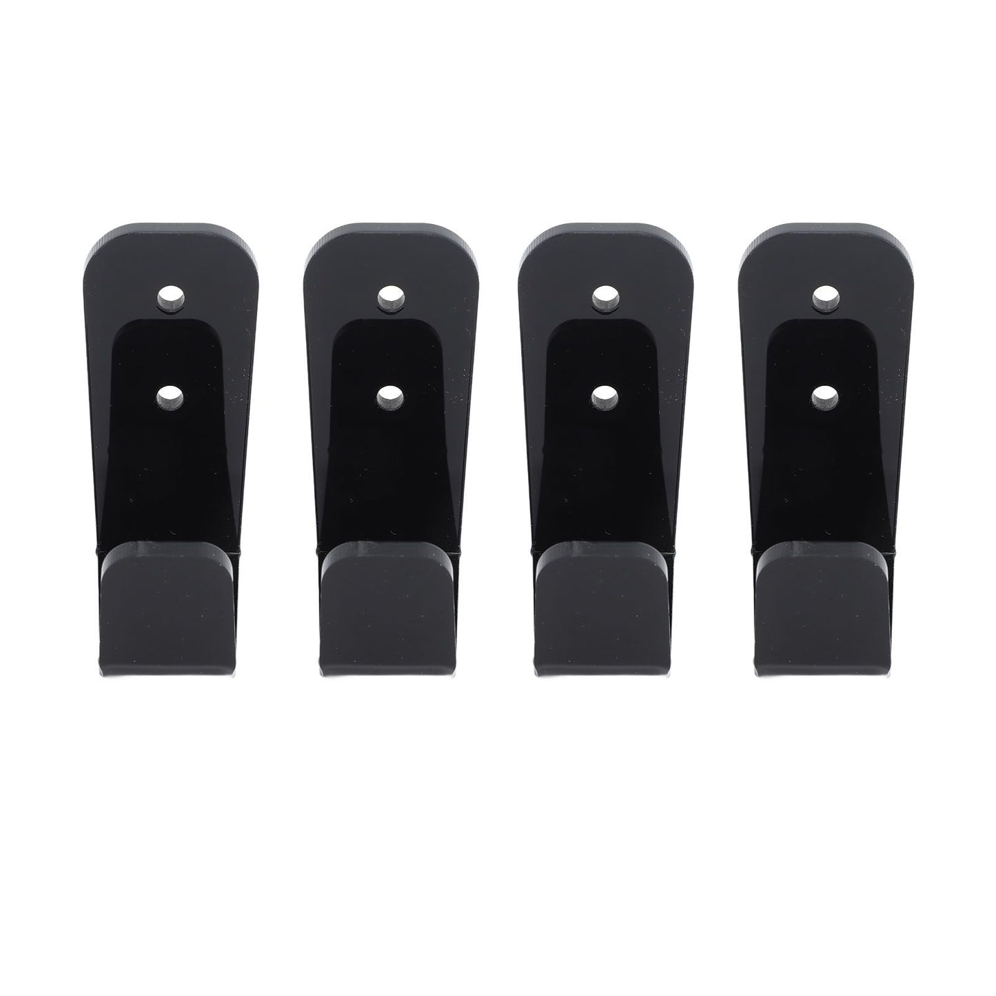 4PCS Hockey Stick Rack Black Acrylic Hockey Stick Holder Wall Mount Versatile Hockey Stick Hanger for Club Bar Garage