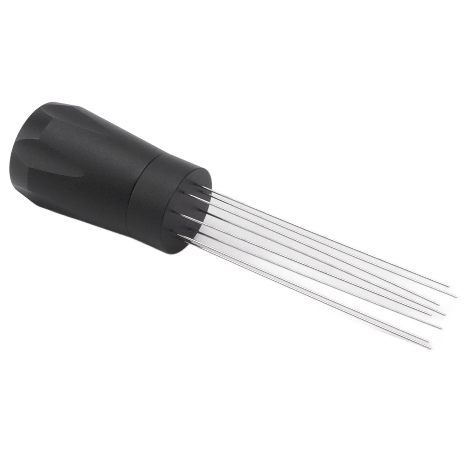 Coffee Distribution Tool Non Stick Black Aluminum Alloy Stainless Steel Coffee Stirring Tamper for Coffee Making