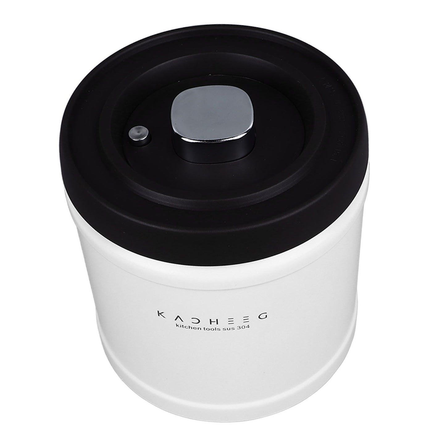 Tea Coffee Canister Stainless Steel Airtight Coffee Container for Grounds Coffee Beans Flour Cereal Sugar 1600ml Capacity