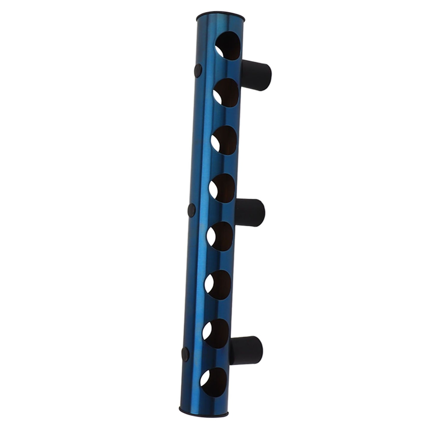 8 Holes Stainless Steel Wall Mounted Wine Rack Wall Bar Wine Bottle Rack Red Wine Storage Rack Blue