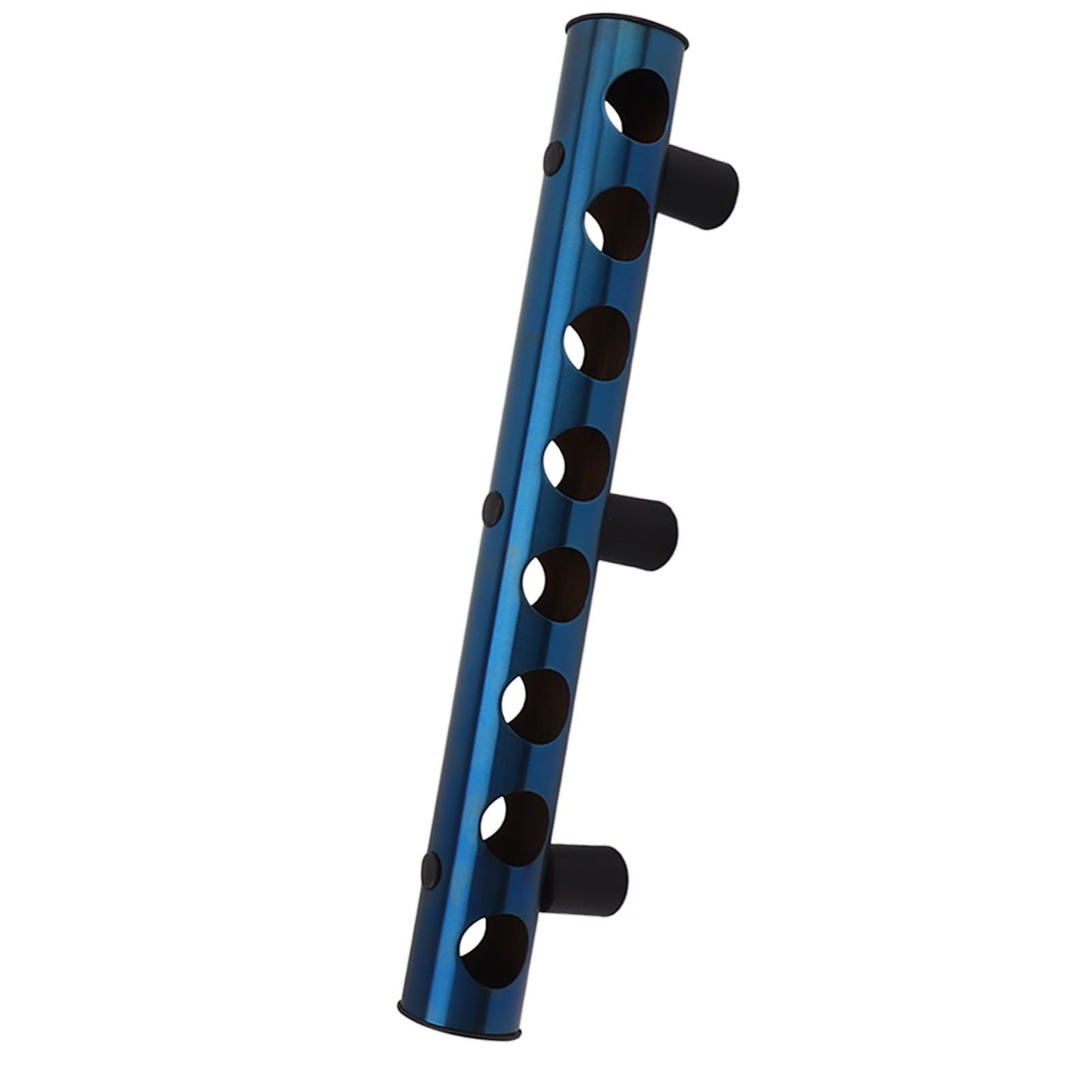8 Holes Stainless Steel Wall Mounted Wine Rack Wall Bar Wine Bottle Rack Red Wine Storage Rack Blue