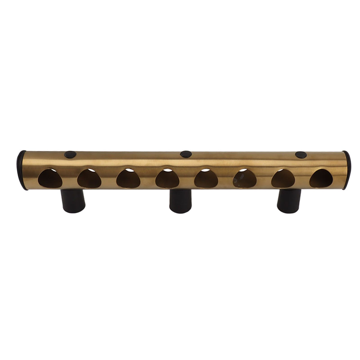 8 Holes Stainless Steel Wall Mounted Wine Rack Wall Bar Wine Bottle Rack Red Wine Storage Rack Gold
