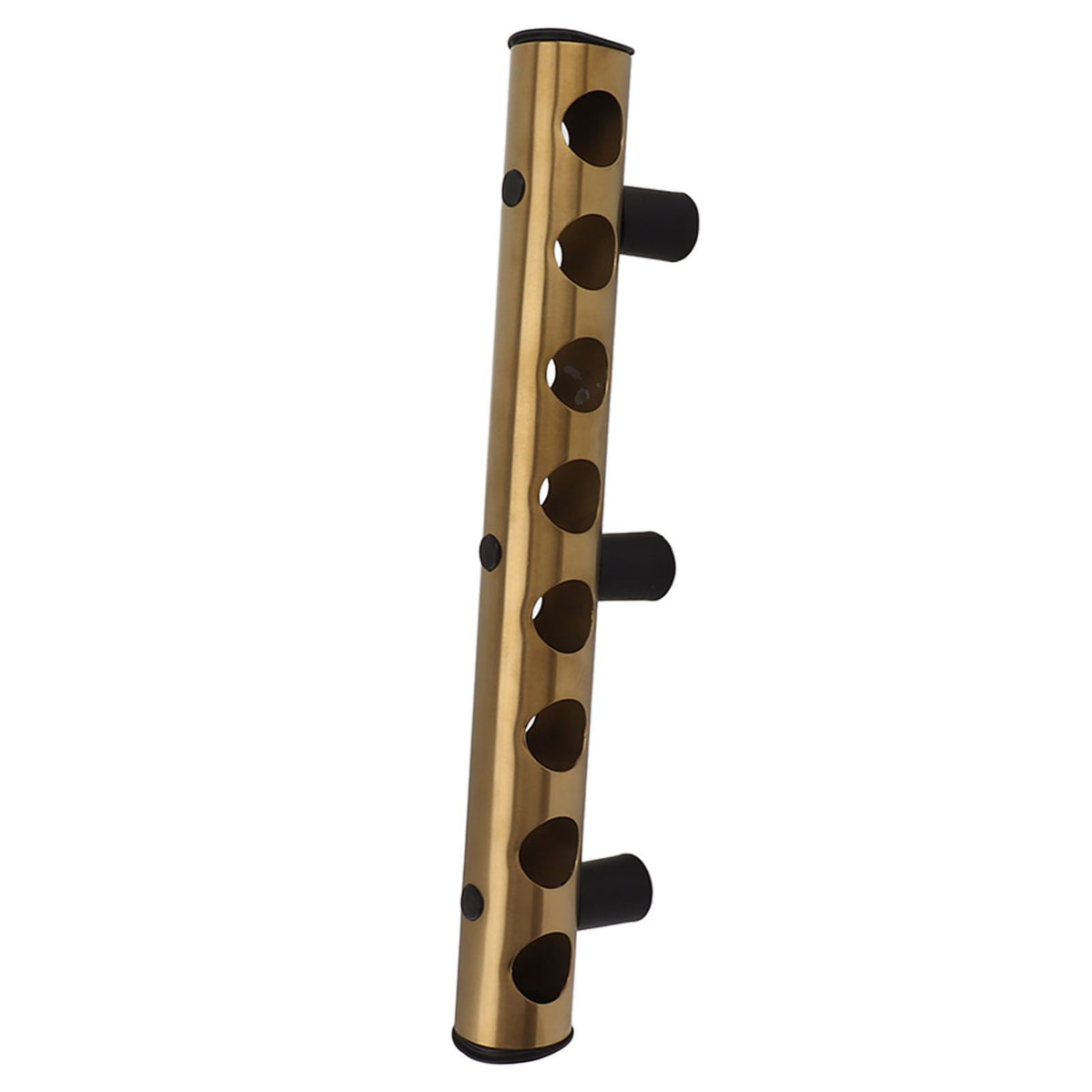 8 Holes Stainless Steel Wall Mounted Wine Rack Wall Bar Wine Bottle Rack Red Wine Storage Rack Gold