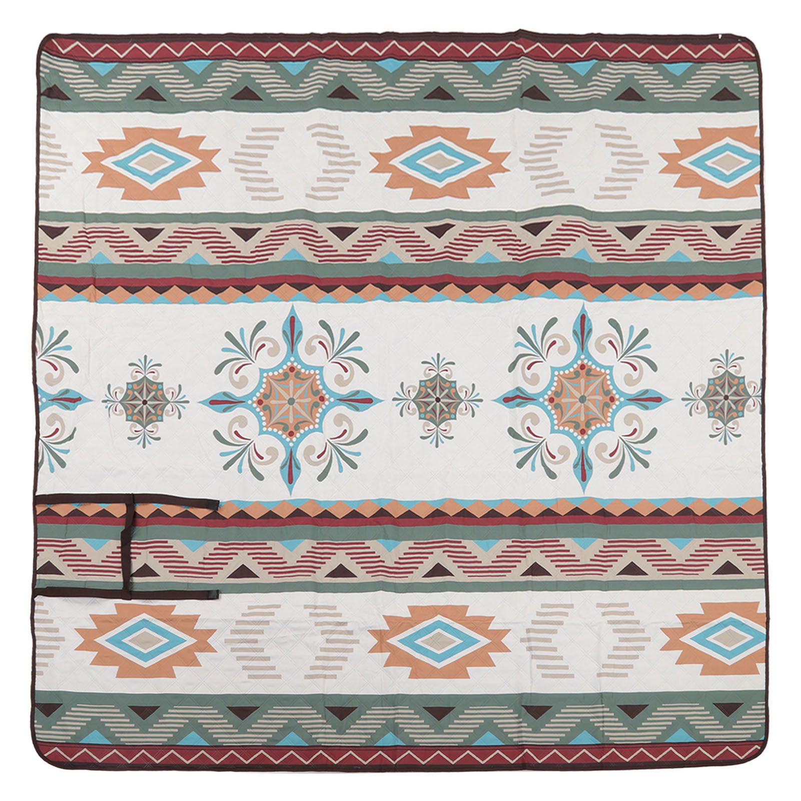 Camping Rug 210D Oxford Cloth Thickened Waterproof Machine Washable Picnic Mat for Outdoor Travelling Type A Seattle