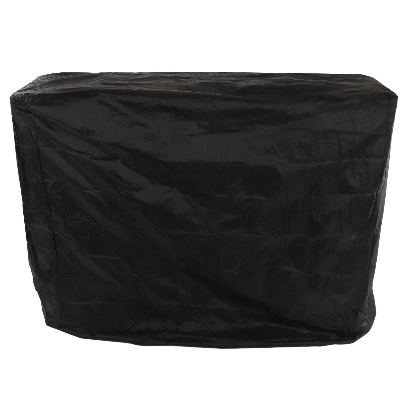 Ping Pong Table Dust Cover 190 Silver Coating Waterproof Table Tennis Cover for Outdoor Courtyard Drawstring Style 155x75x144cm / 61.0x29.5x56.7in Black