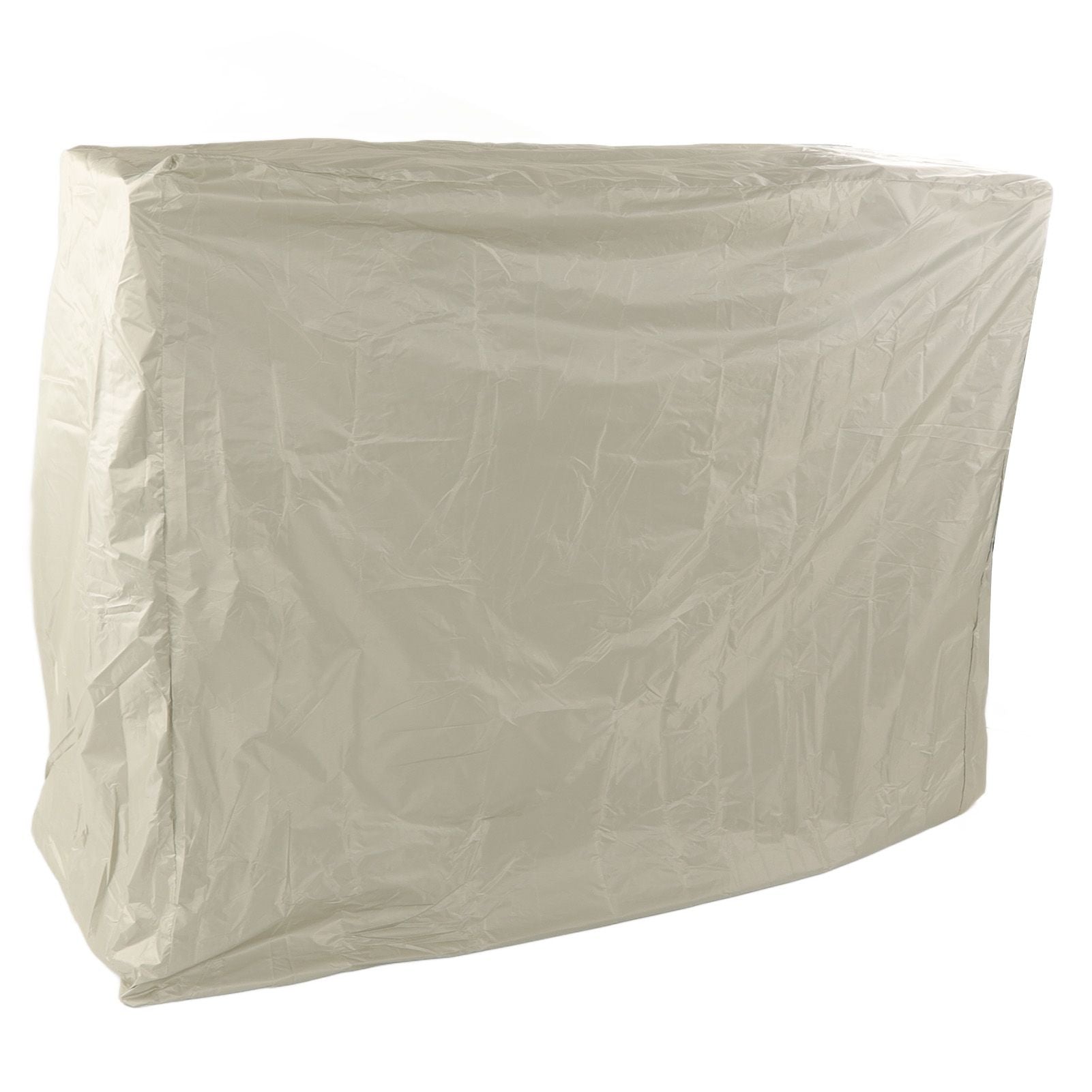 Ping Pong Table Dust Cover 190 Silver Coating Waterproof Table Tennis Cover for Outdoor Courtyard Drawstring Style 155x75x144cm / 61.0x29.5x56.7in Beige