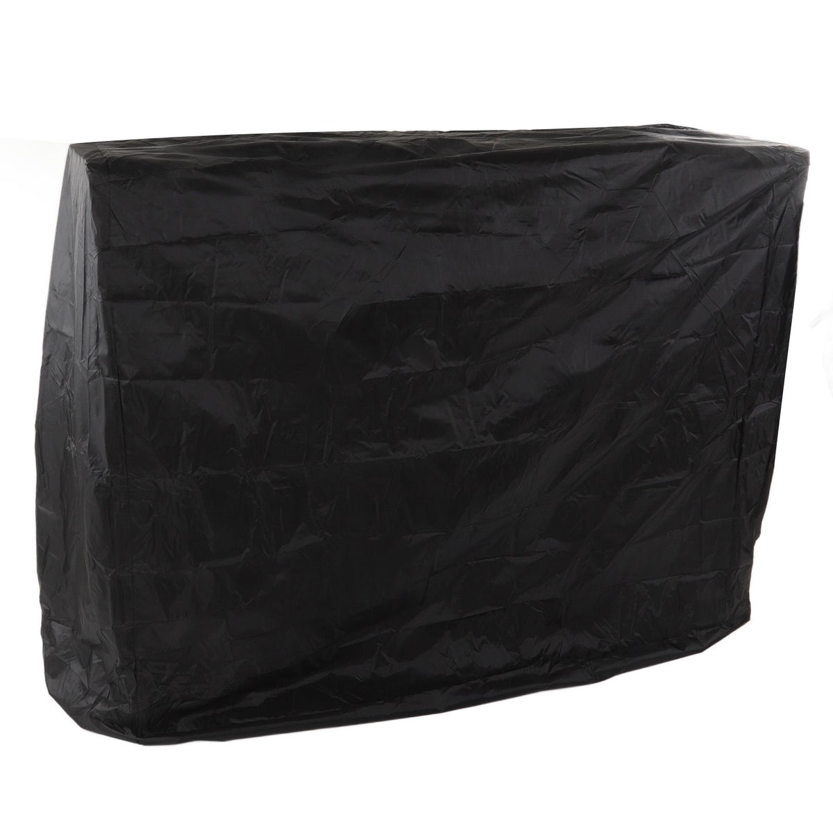 Ping Pong Table Dust Cover 190 Silver Coating Waterproof Table Tennis Cover for Outdoor Courtyard Drawstring Style 155x75x150cm / 61.0x29.5x59.1in Black