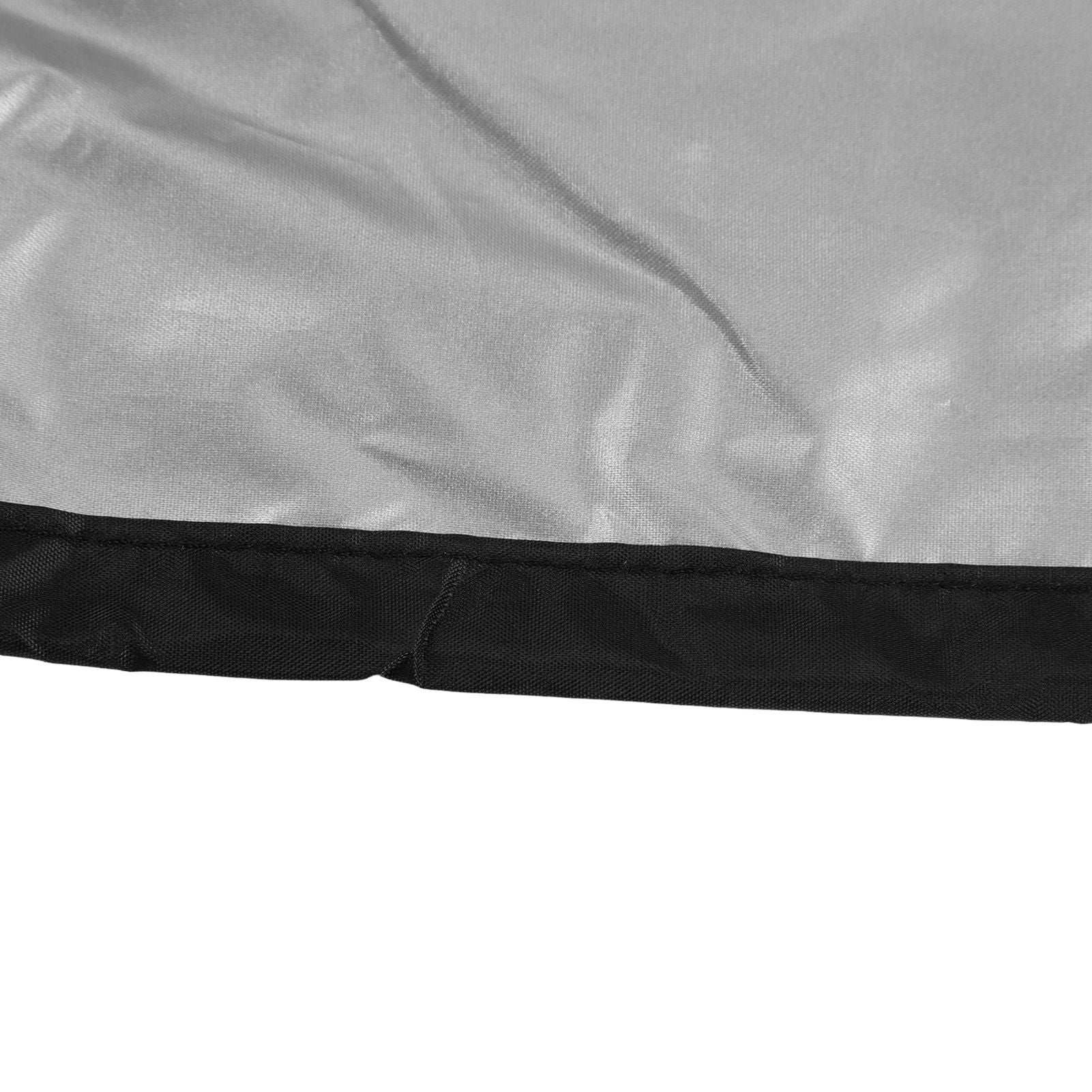 Outdoor Furniture Dust Covers Round Bathtub Cover 190 Silver Polyester Taffeta Hot Tub Waterproof Cover 190x30cm Black
