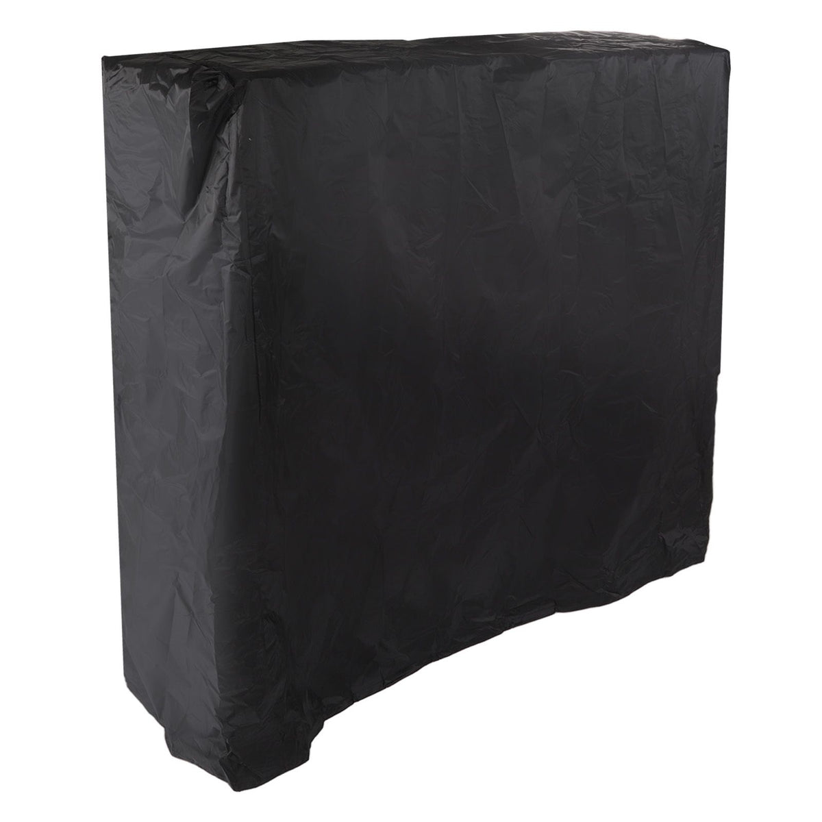 Ping Pong Table Cover Black Zippered 210 Silver Coated Waterproof Dustproof Tennis Table Cover for Patio 155x75x150cm
