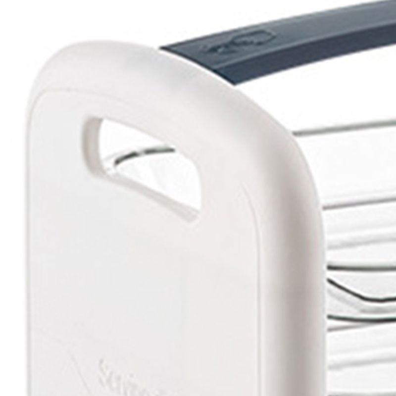Four Layers Dish Preparation Plate Drawer Design Plastic Vegetable Preparation Rack Kitchen Storage Rack Blue