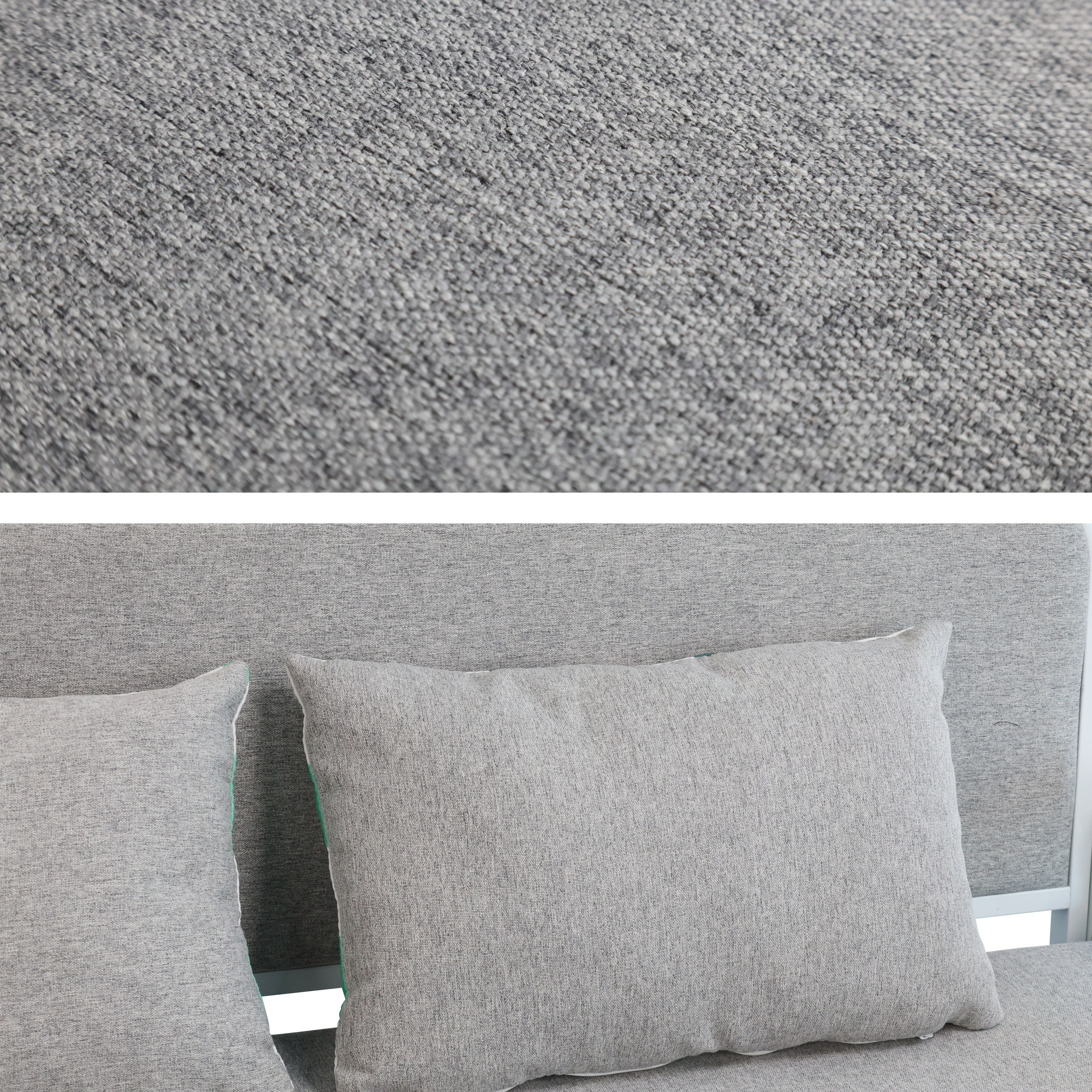 2 In 1 Sofa Bed Beneath Foldable Carbon Hidden Storage Sofa - 128cm